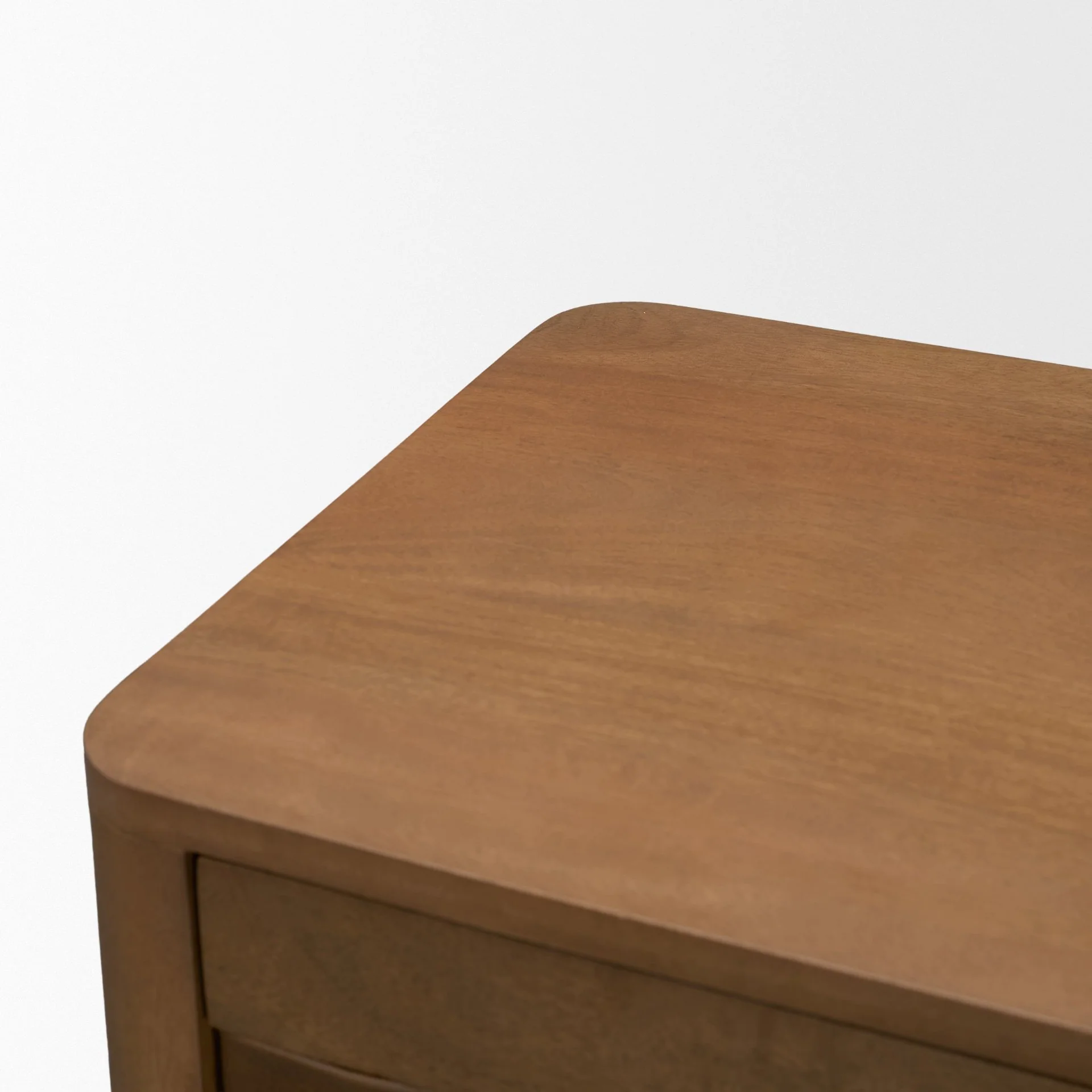 Wexlan Solid Wood w/ Leather Weave 4 Door Closed Sideboard - Image 8