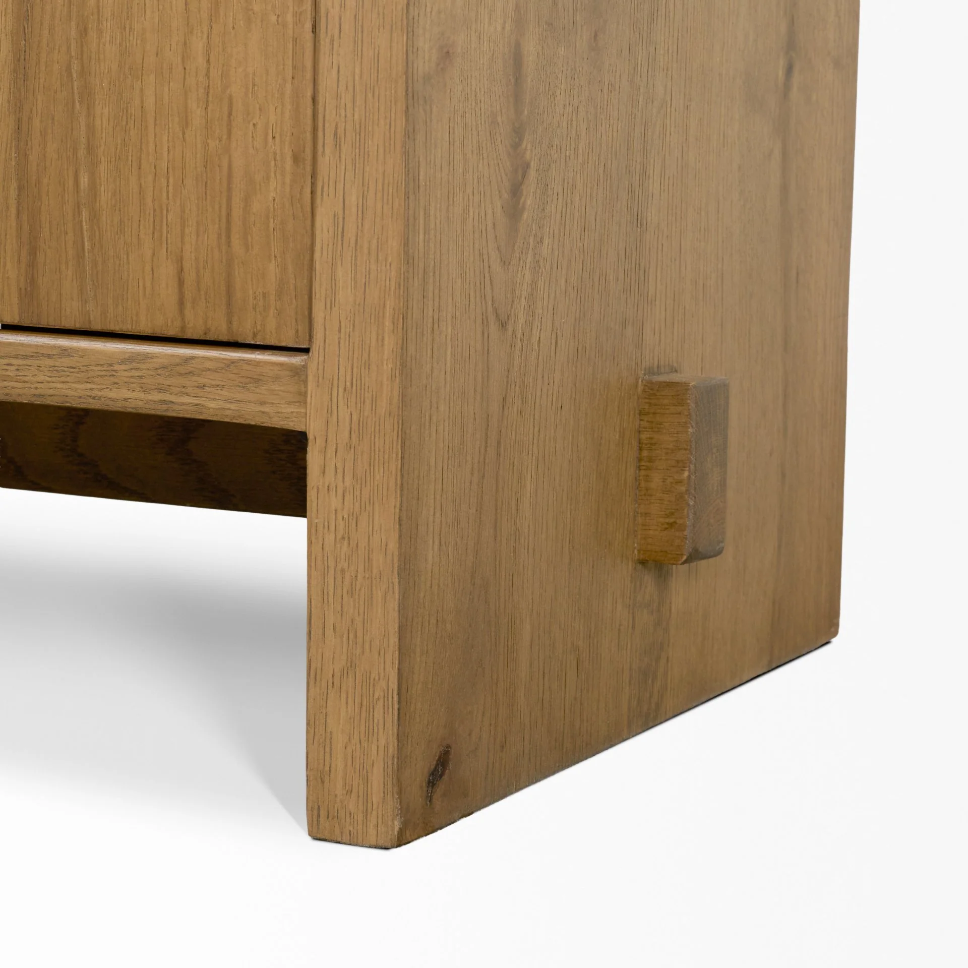 Alcott Brown Wood 4 Door Closed Sideboard - Image 11