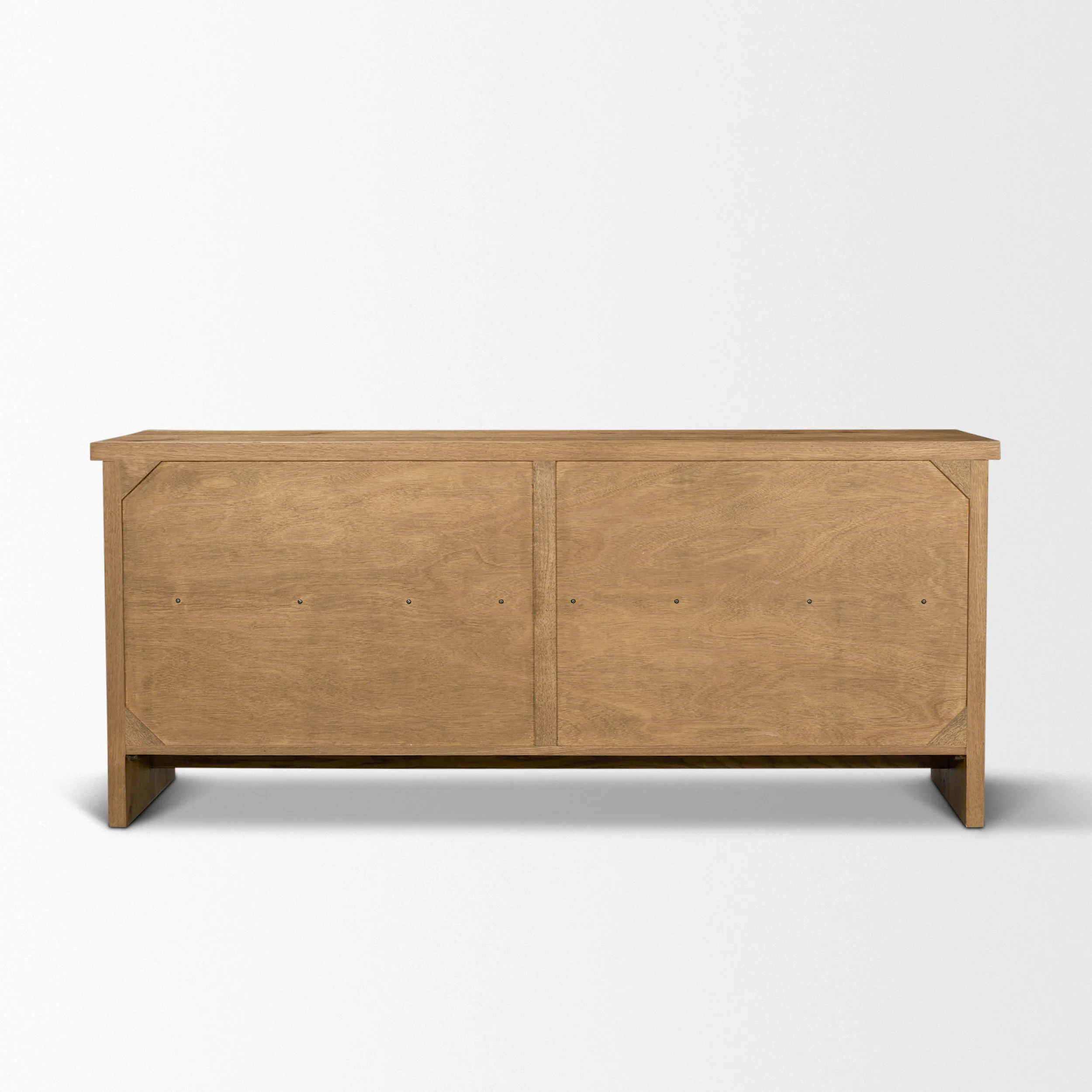 Alcott Brown Wood 4 Door Closed Sideboard - Image 5