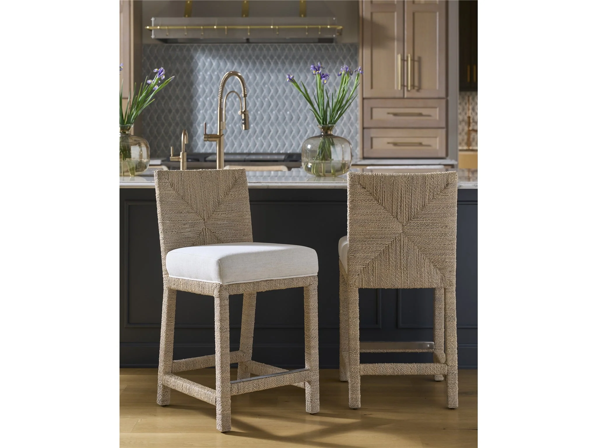 Abaca Counter Chair - Set of 2 - Image 5