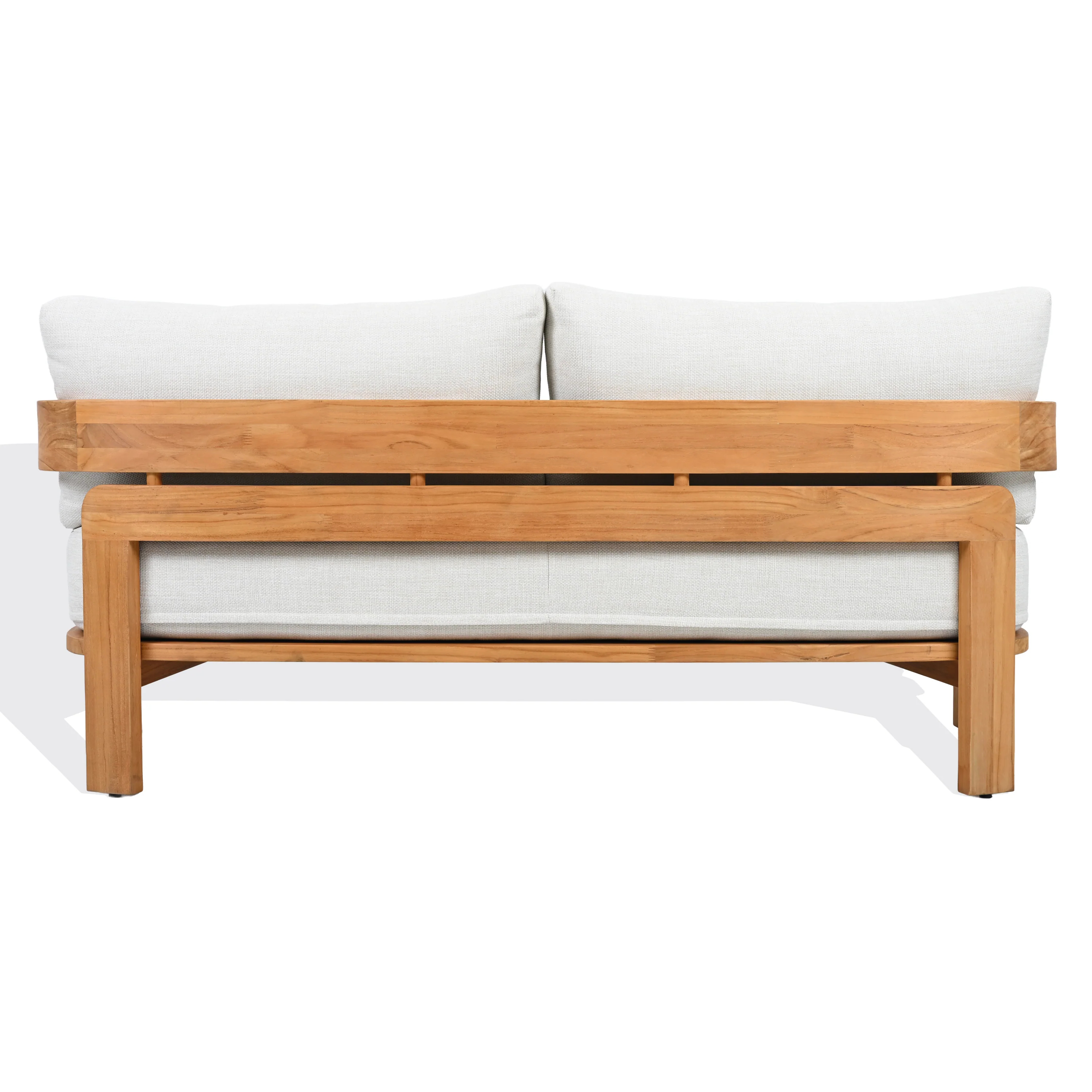 Achilles Teak Patio Sofa - Image 6