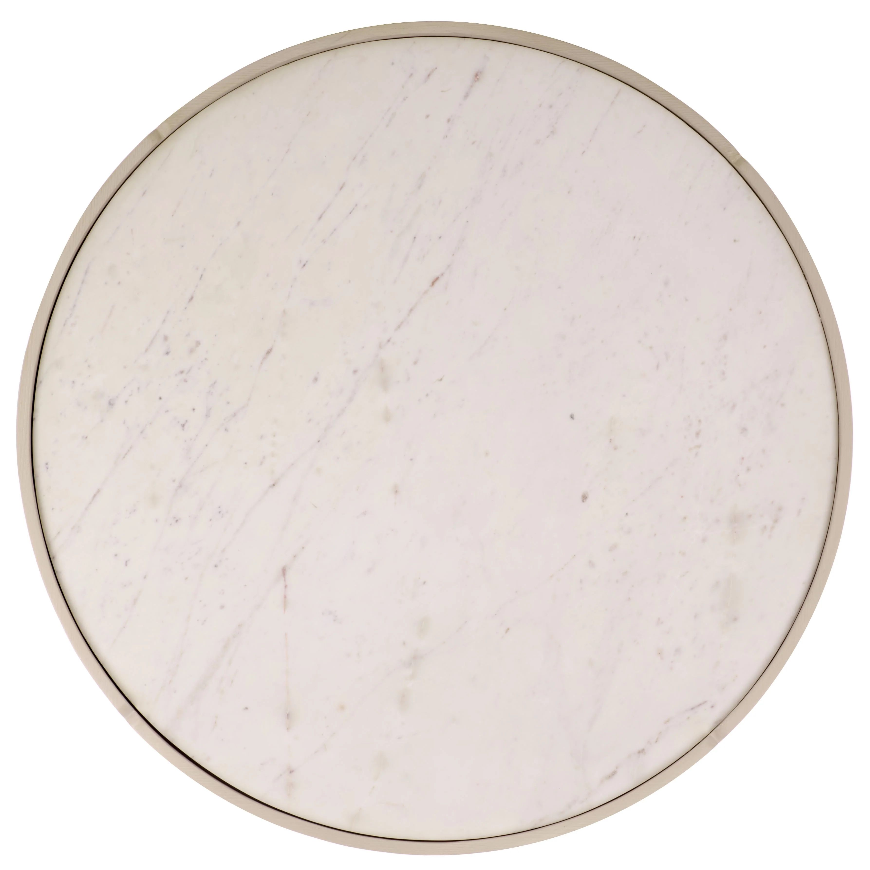 Alanabella Marble & Wood Round Coffee Table - Image 5