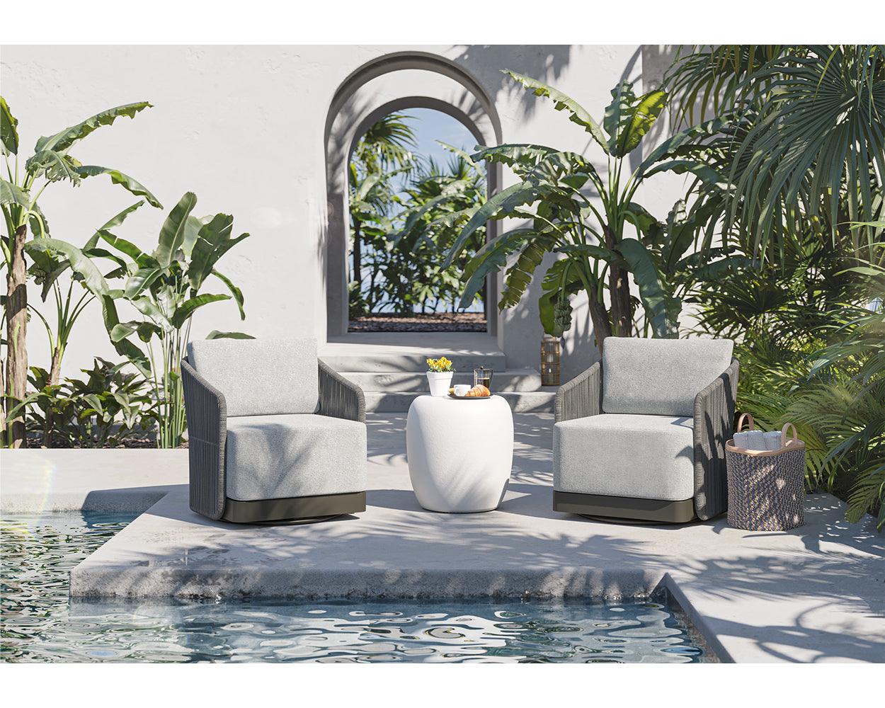 Allariz Swivel Armchair - Image 6