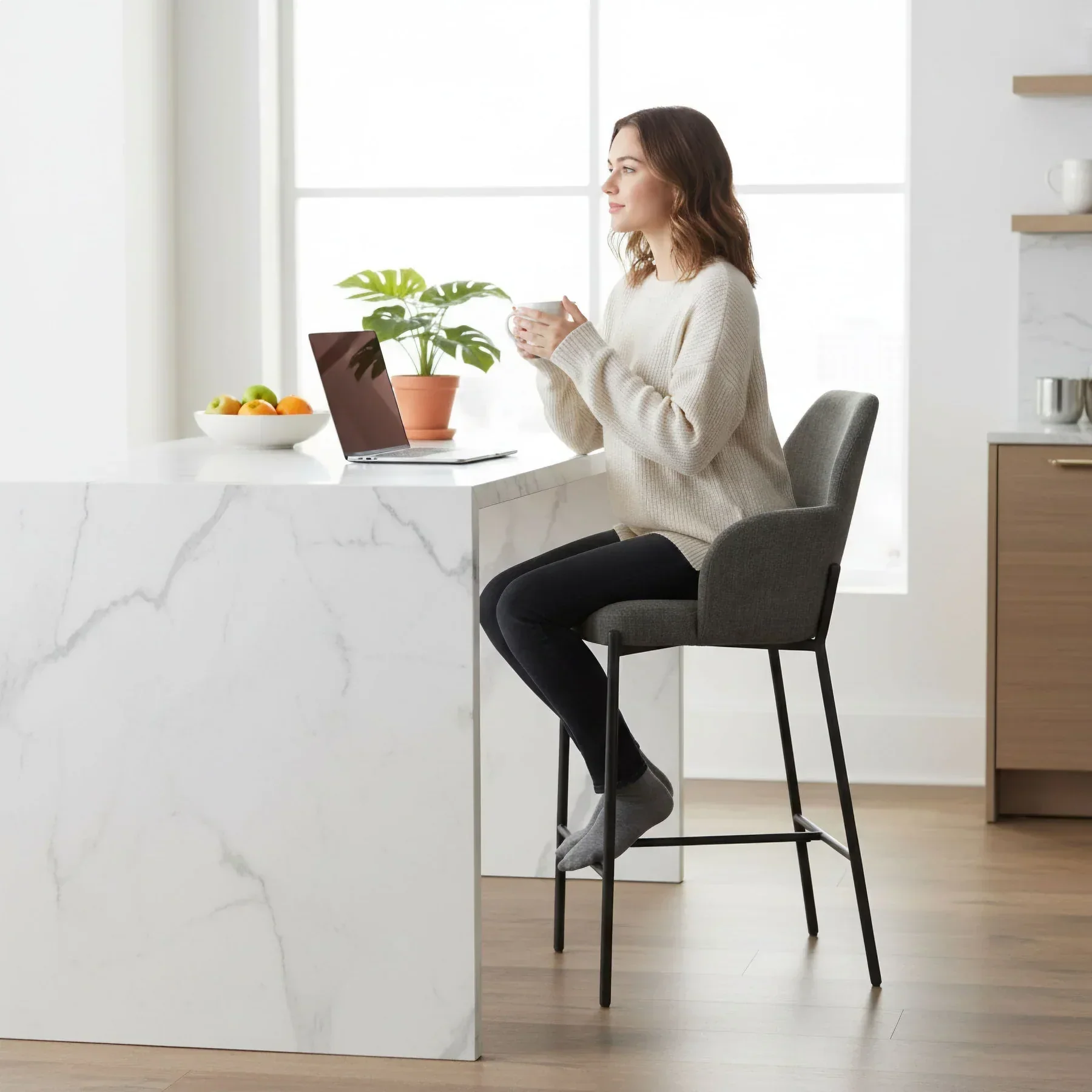 Allegra Counter Stool - Set of 2 - Image 2
