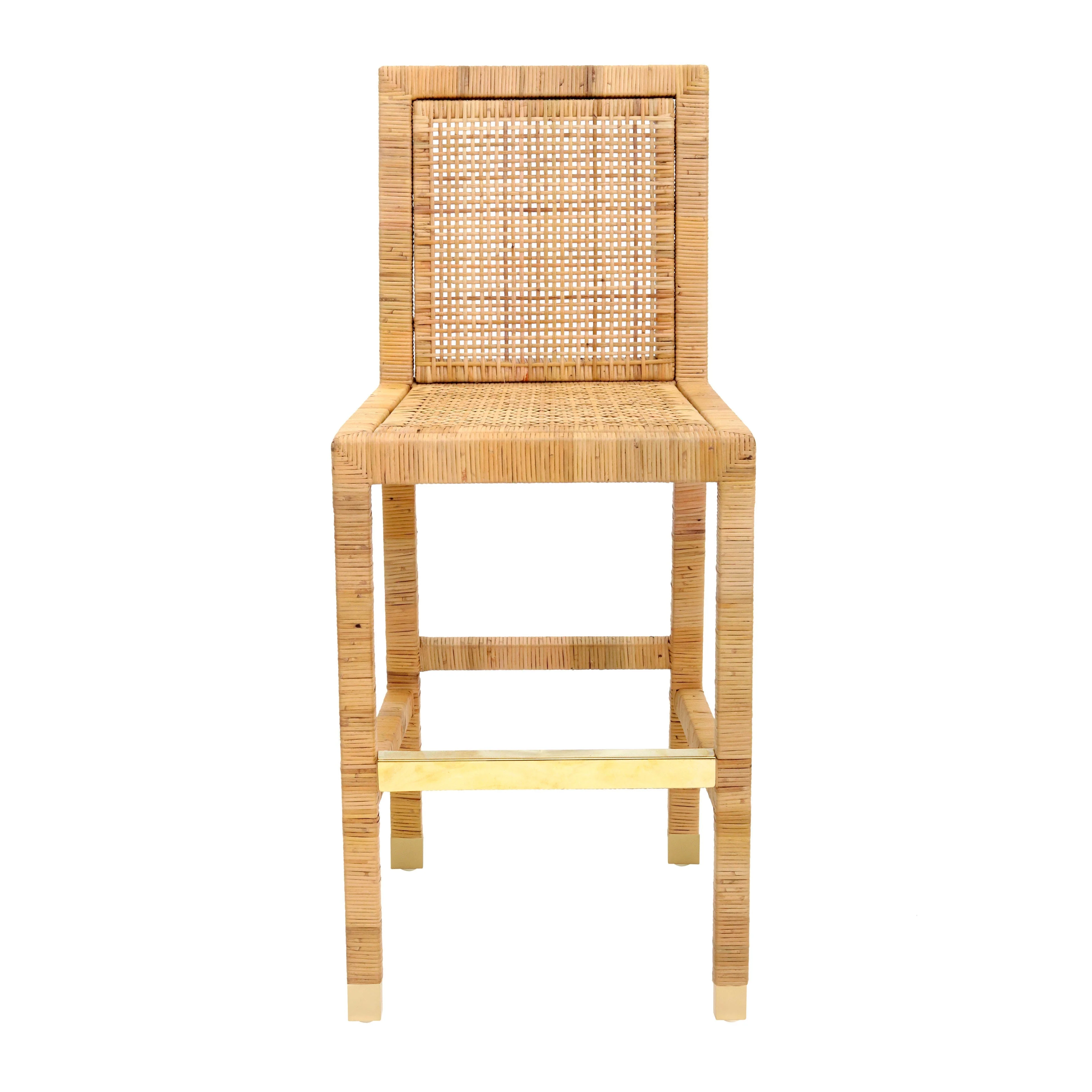 Amara Rattan Bar Stool - Image 5