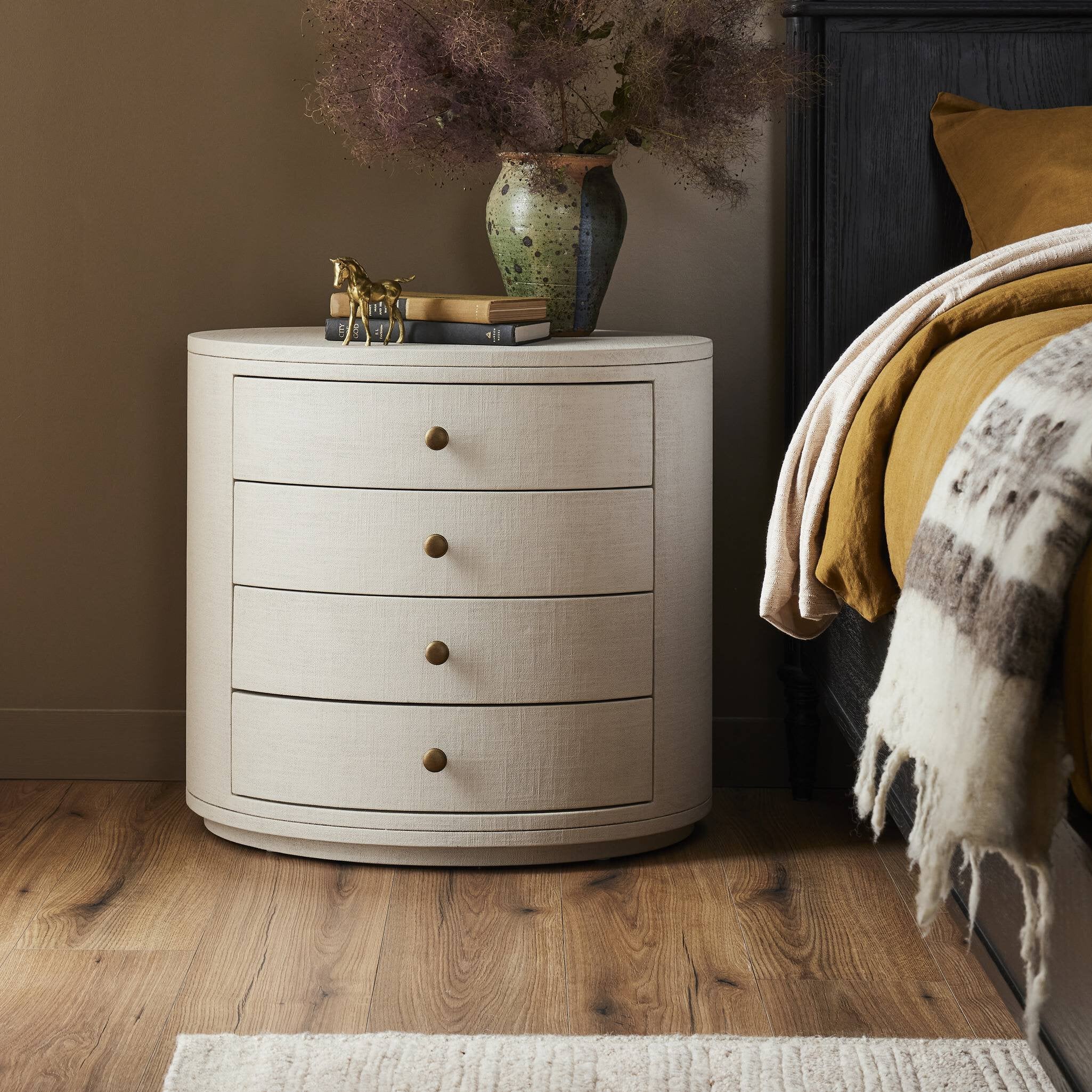 Amelia Oval Nightstand - Image 2
