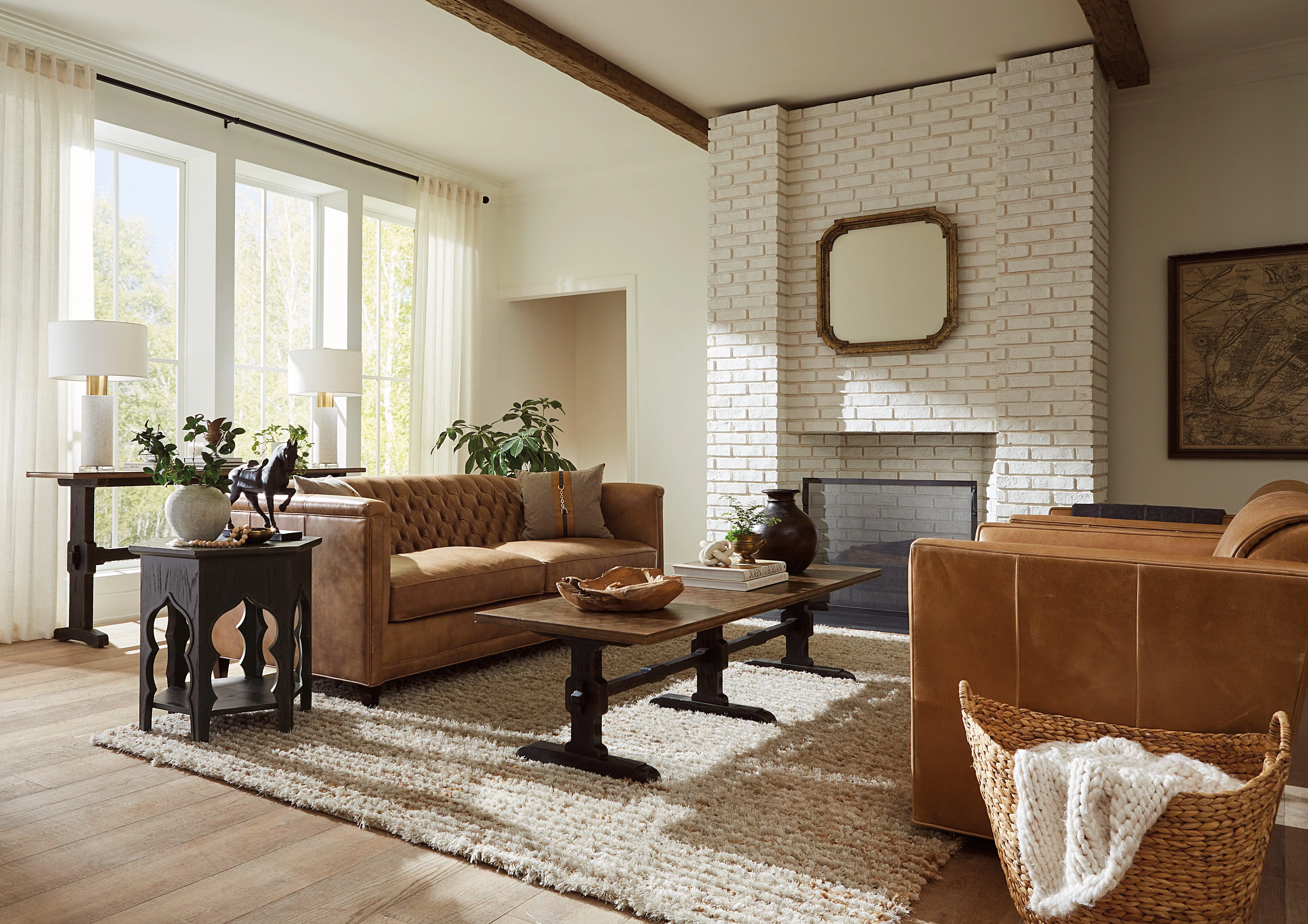 Americana Trestle Console Table - Image 6