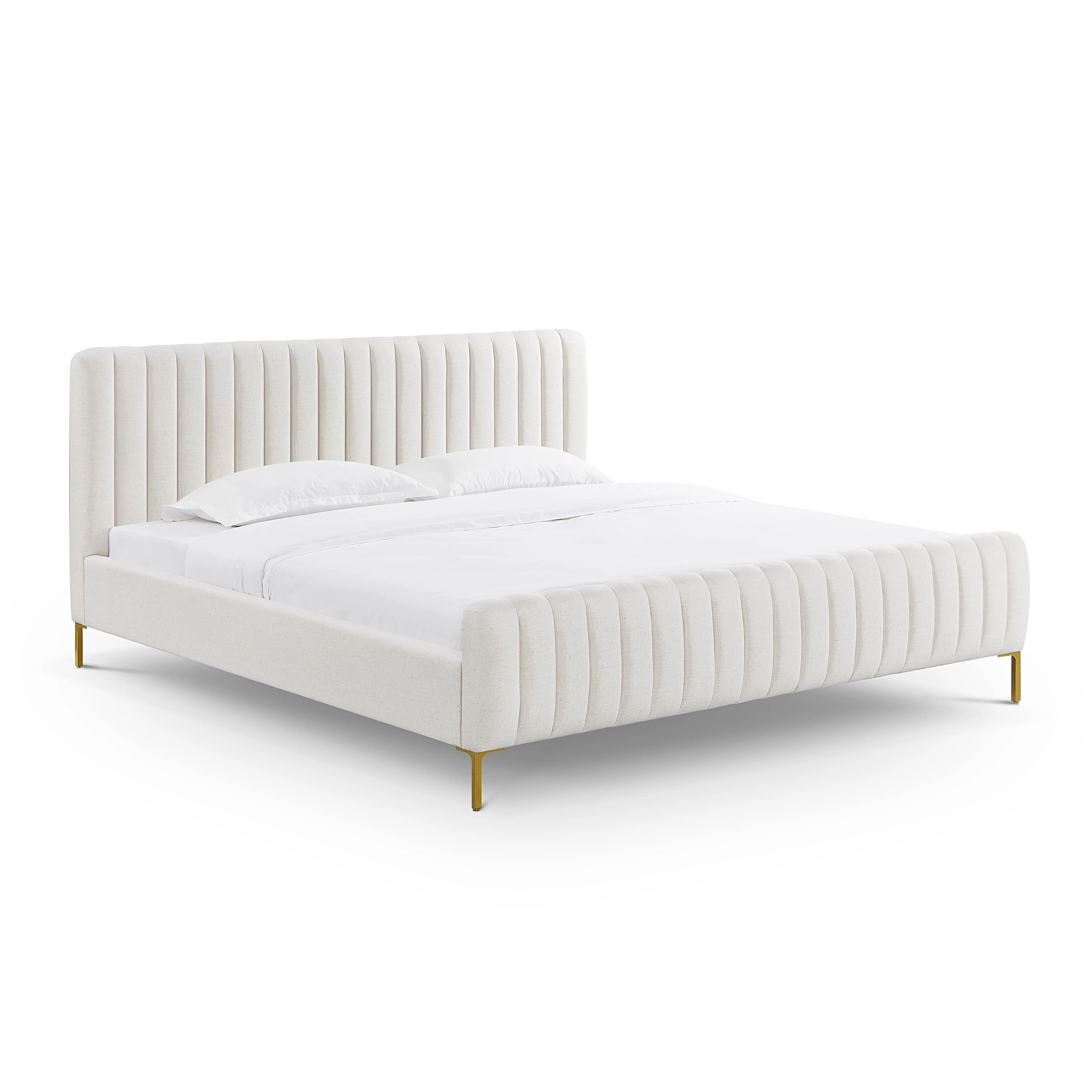 Angela Upcycled Performance Linen Bed
