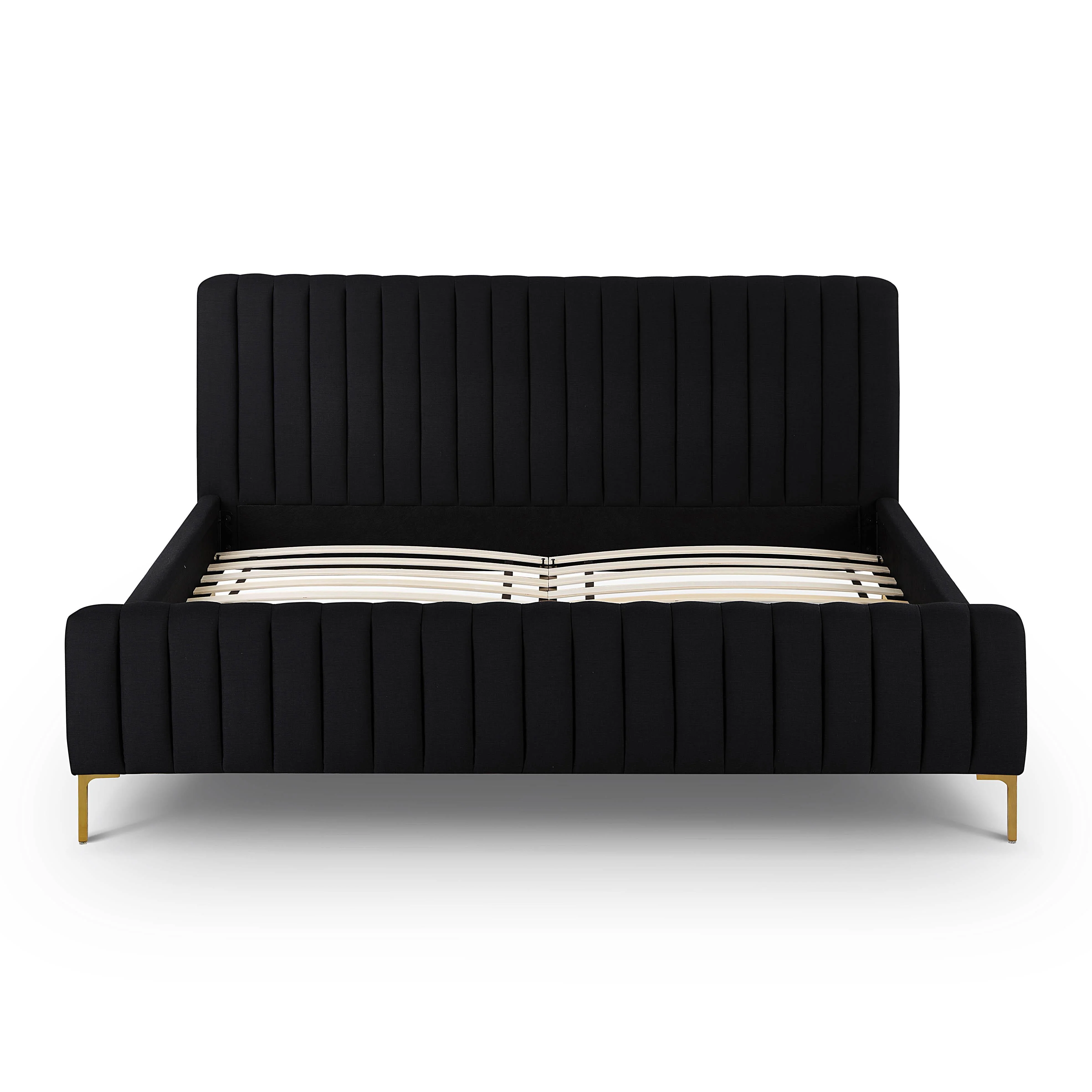 Angela Upcycled Performance Linen Bed - Image 12