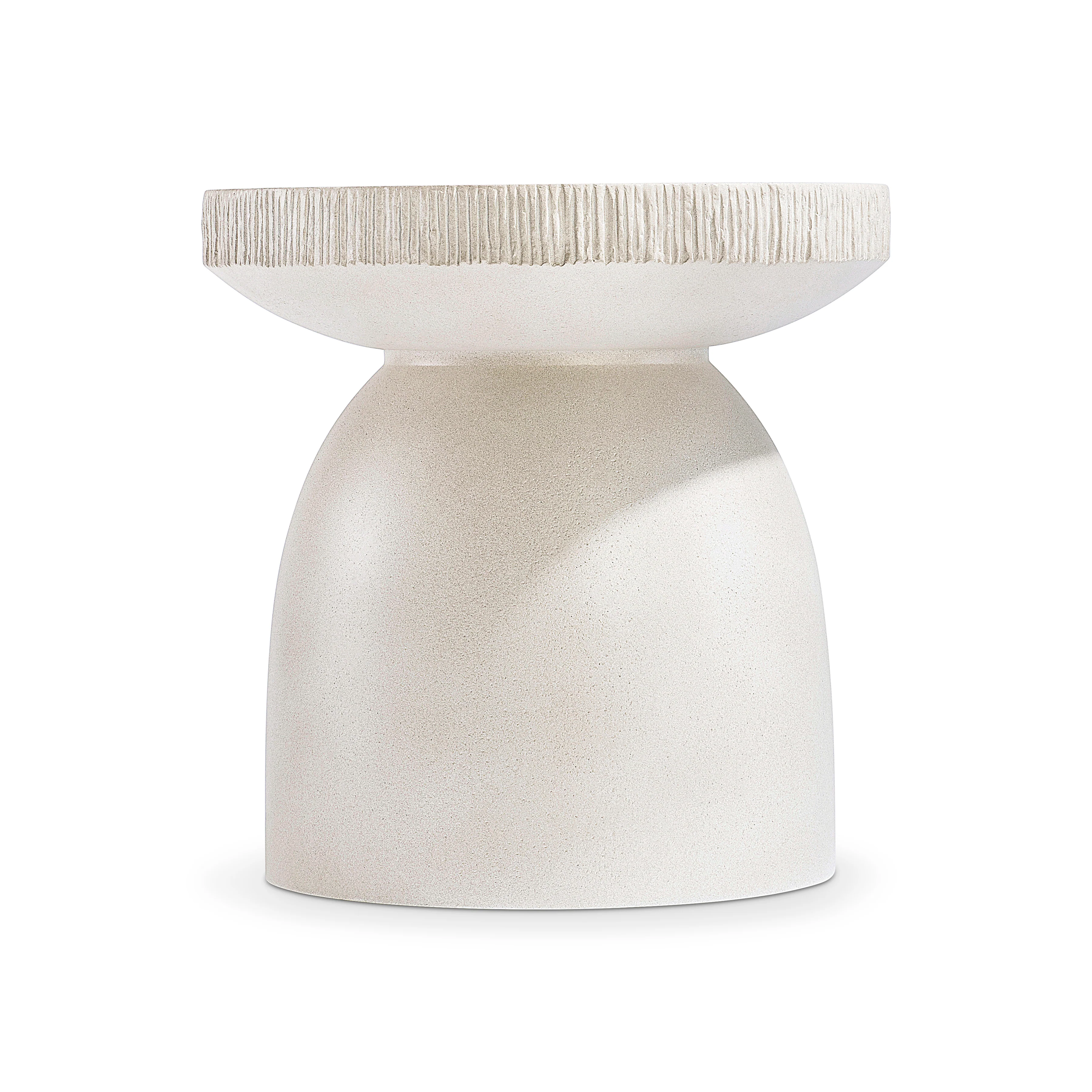 Antibes Pedestal Side Table - Image 3