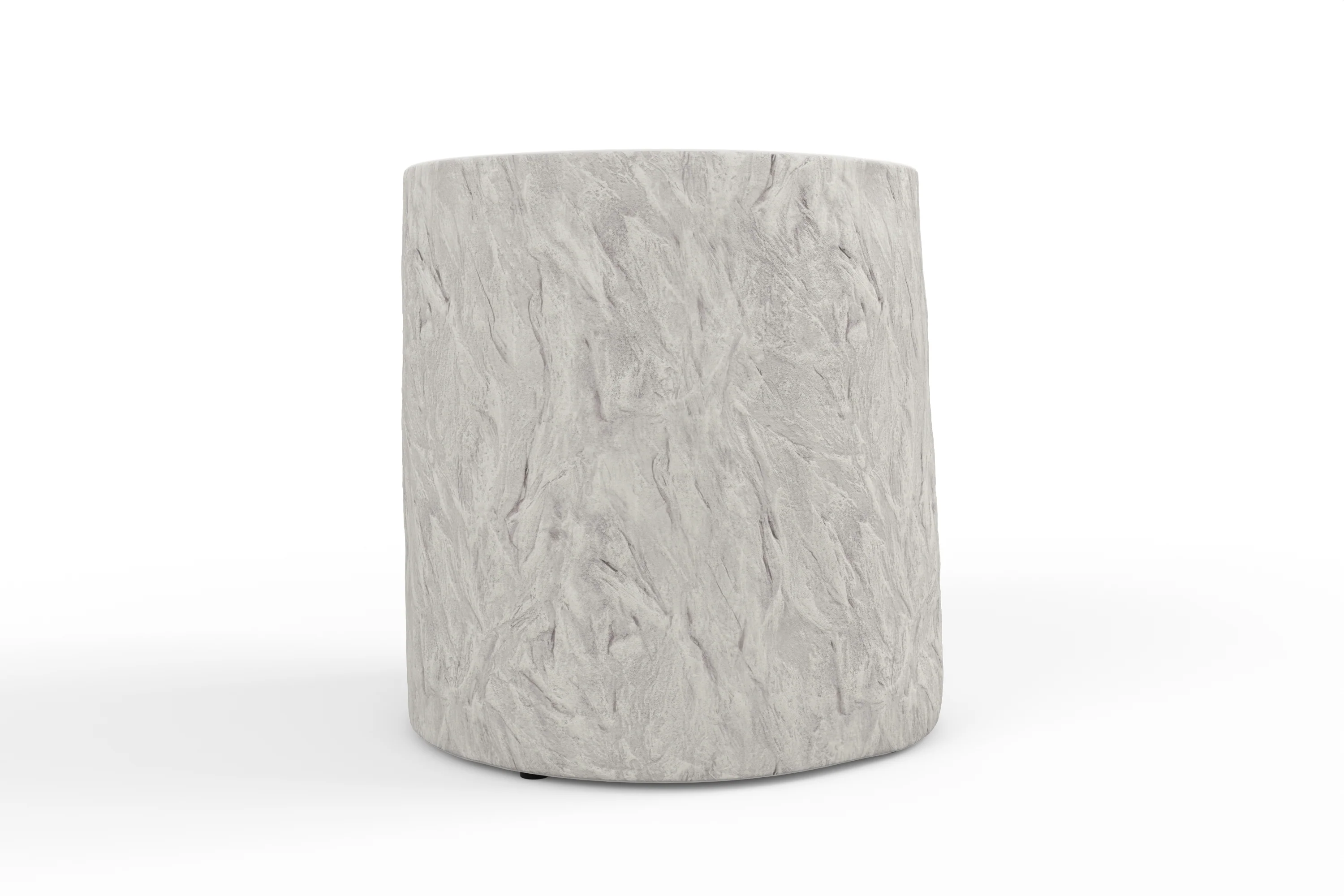 Antique Stone Round End Table - Image 2