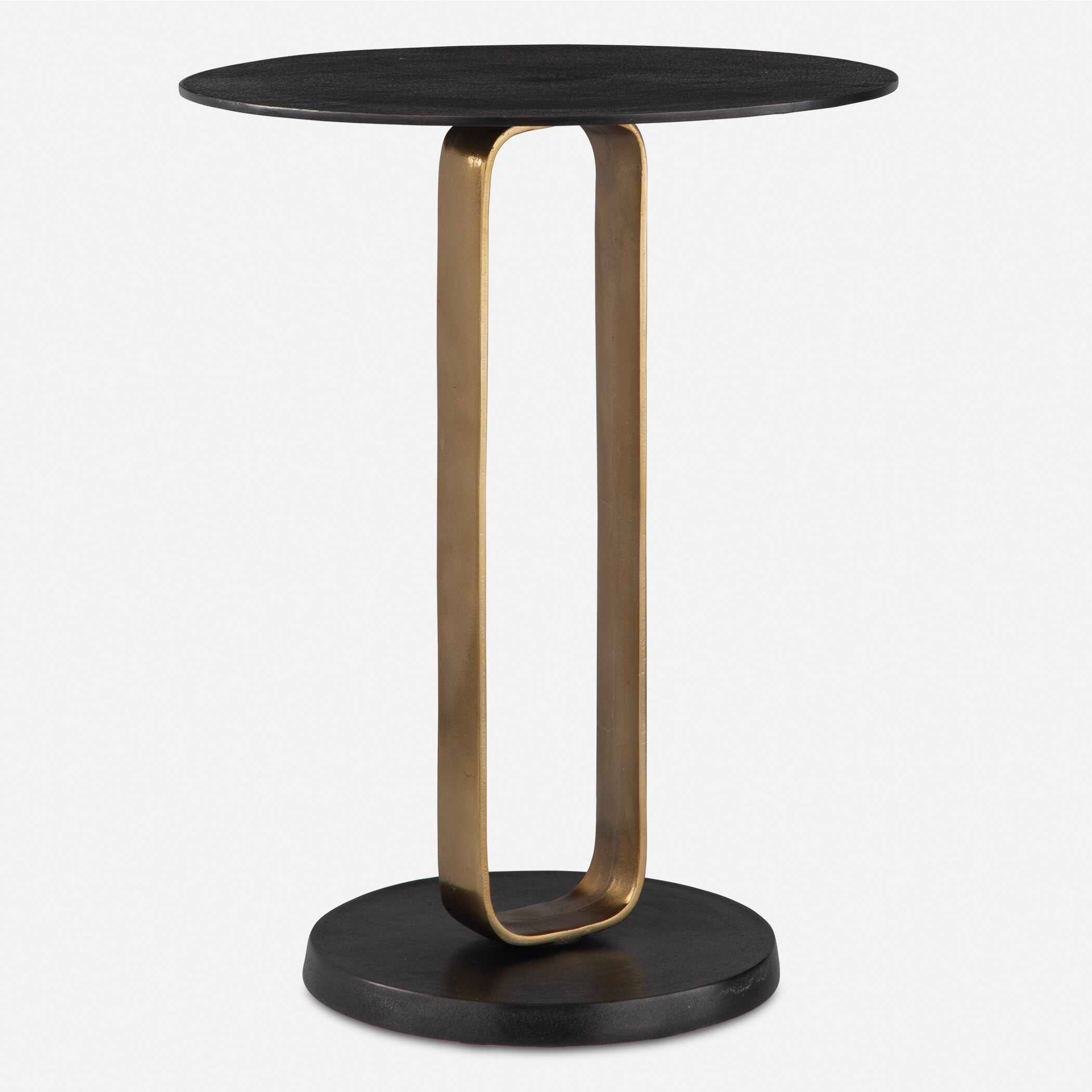 Aperture Brass Accent Table - Image 2