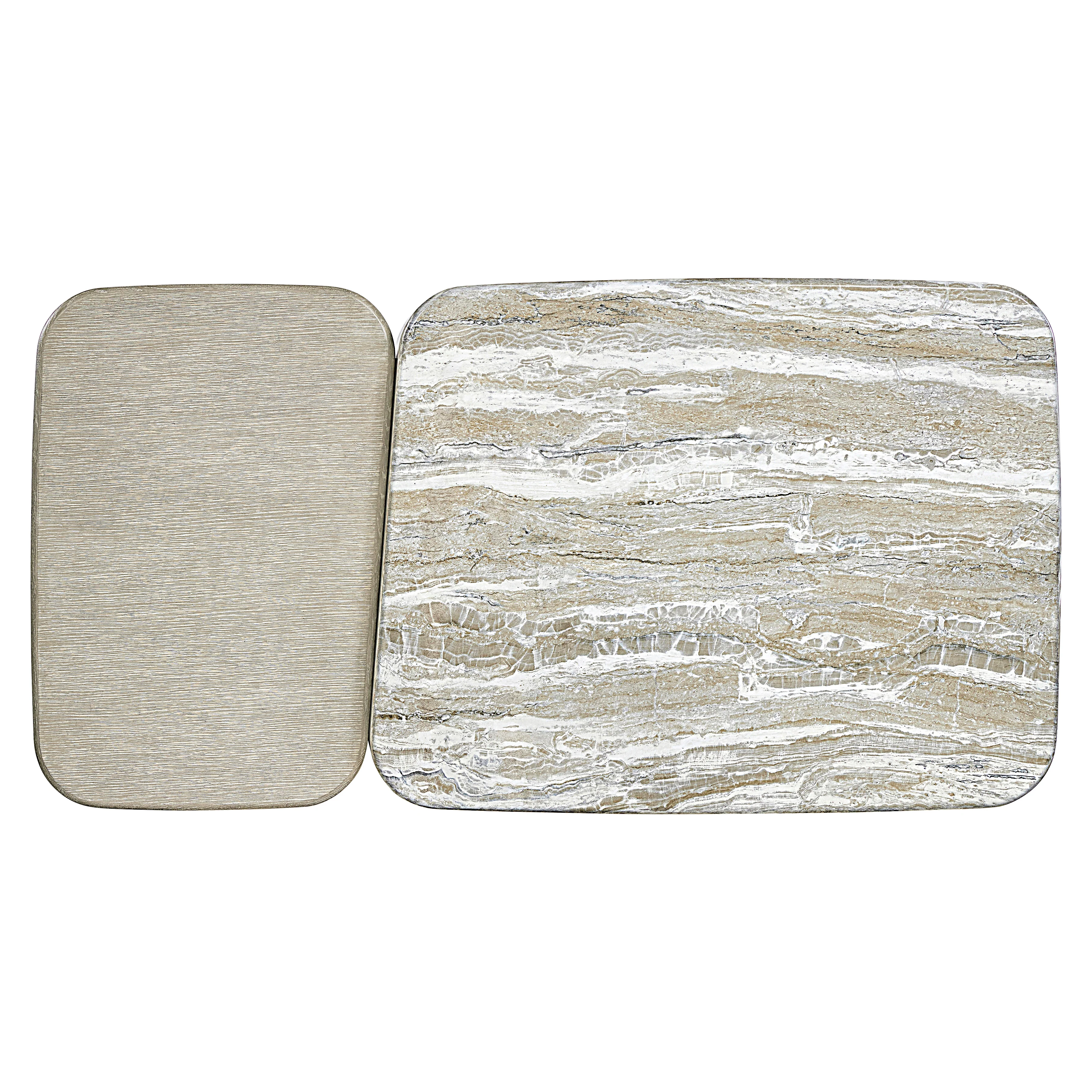 Arcadia Faux Stone Cocktail Table - Image 2