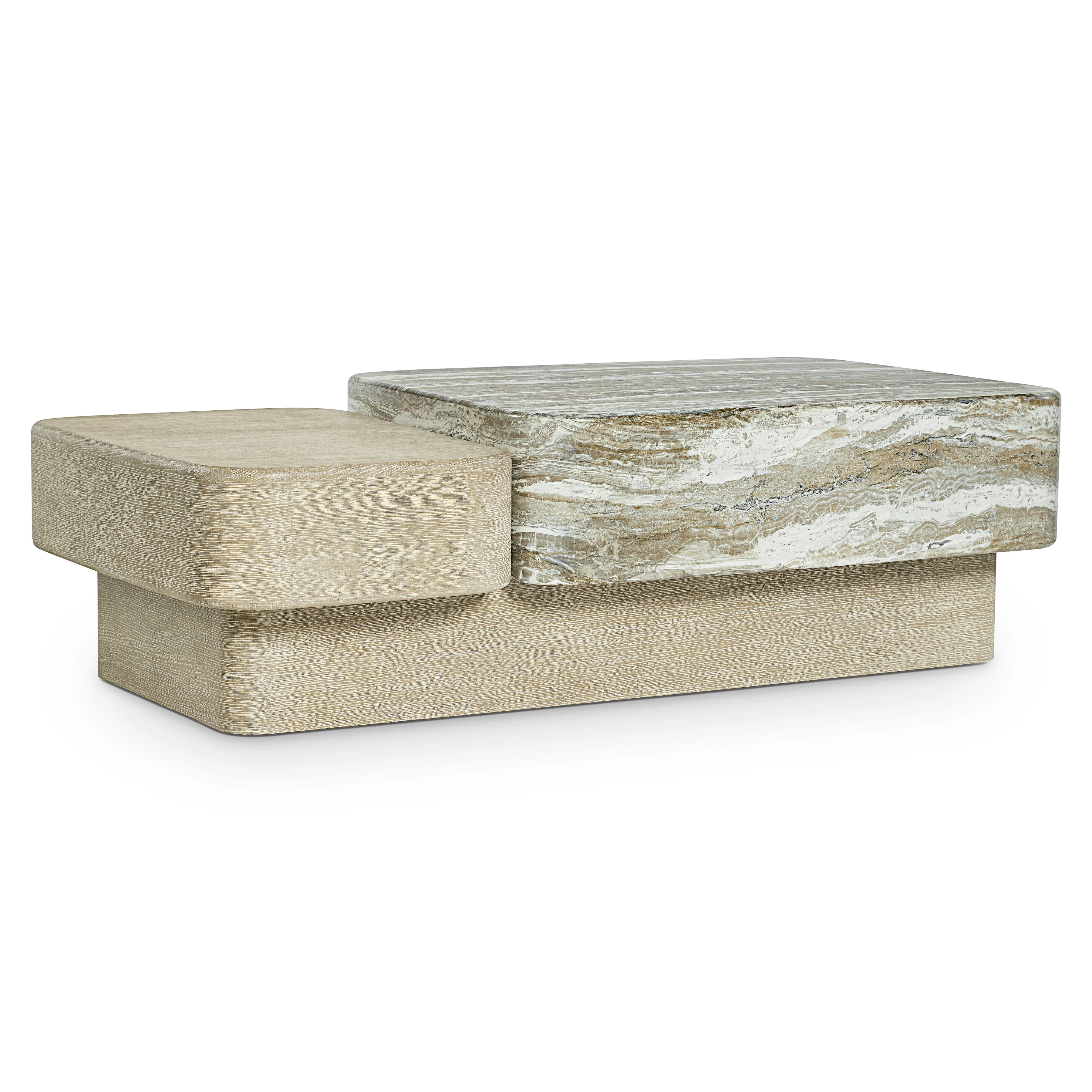 Arcadia Faux Stone Cocktail Table - Image 4