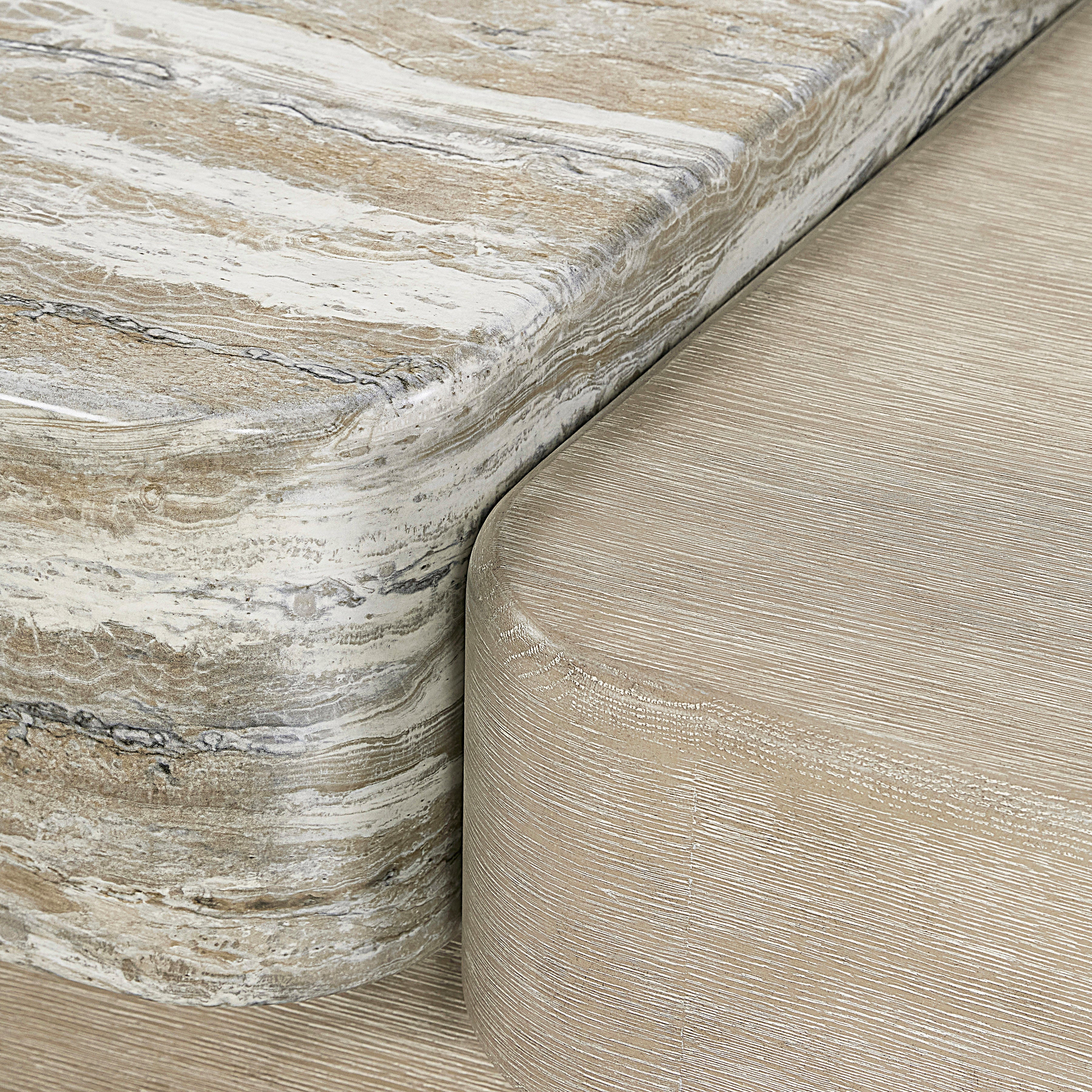 Arcadia Faux Stone Cocktail Table - Image 7