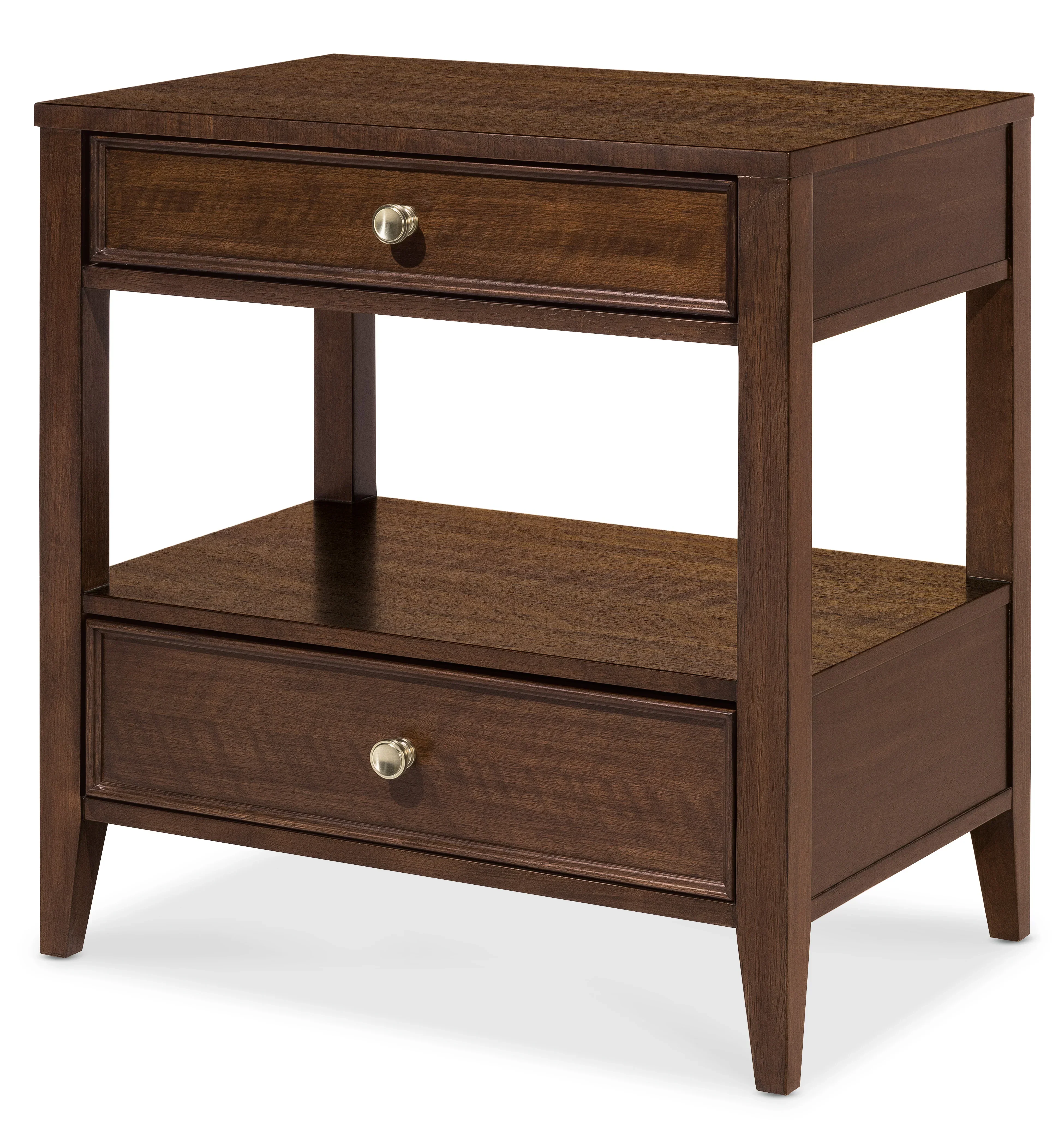 Archives Two-Drawer Nightstand - Image 2