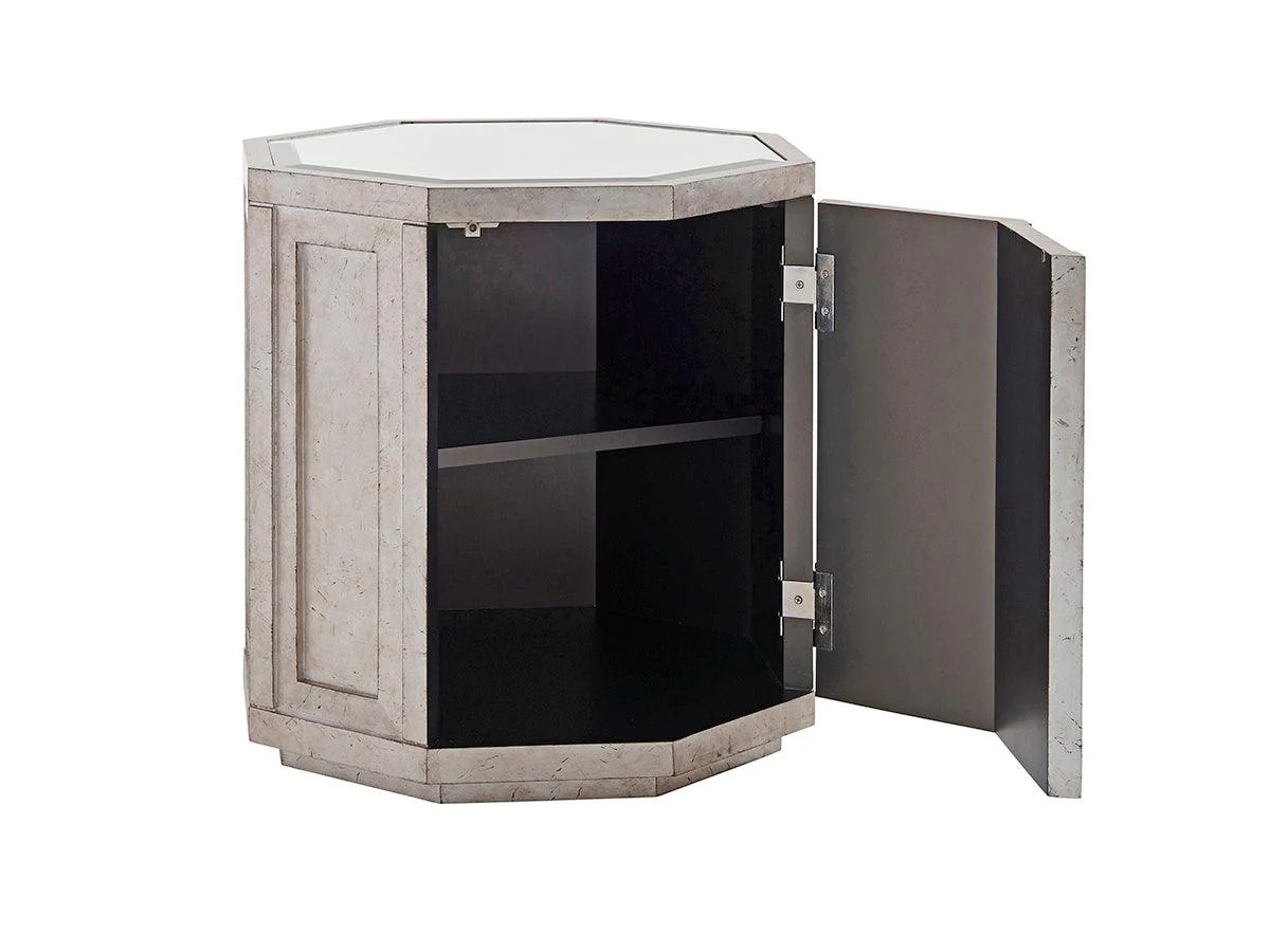 Ariana Rochelle Octagonal Storage Table - Image 4