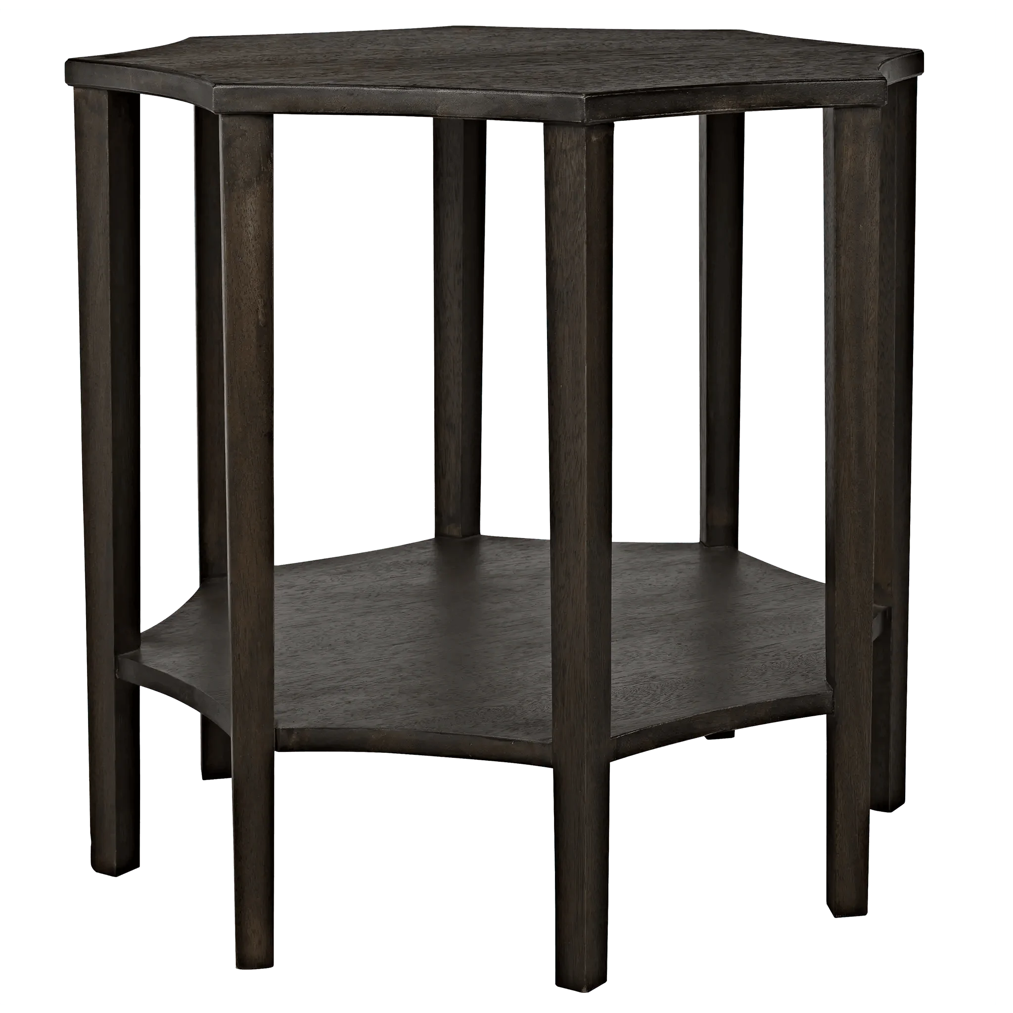 Ariana Side Table, Ebony Walnut