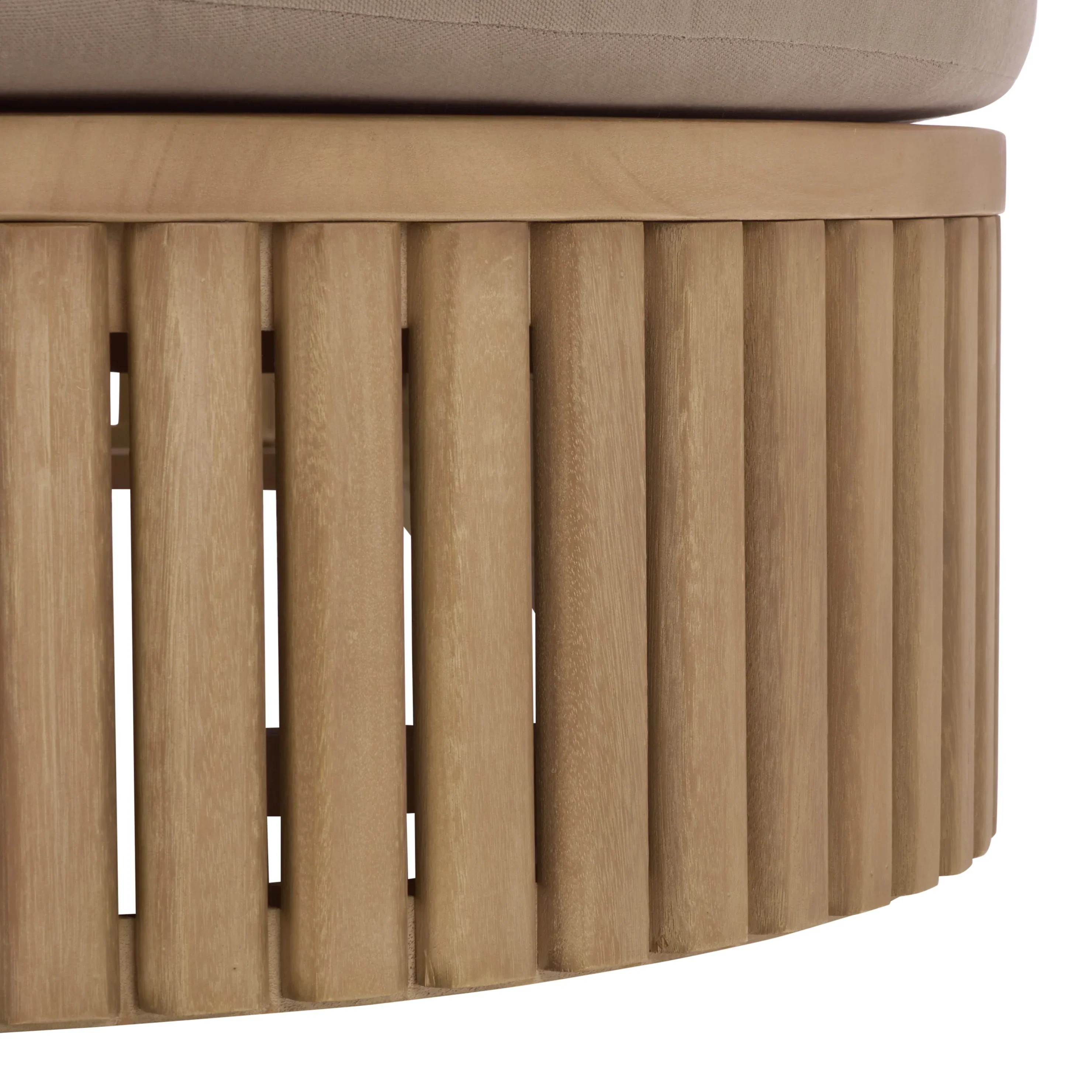 Arielle Eucalyptus Wood Sun Lounger - Image 11