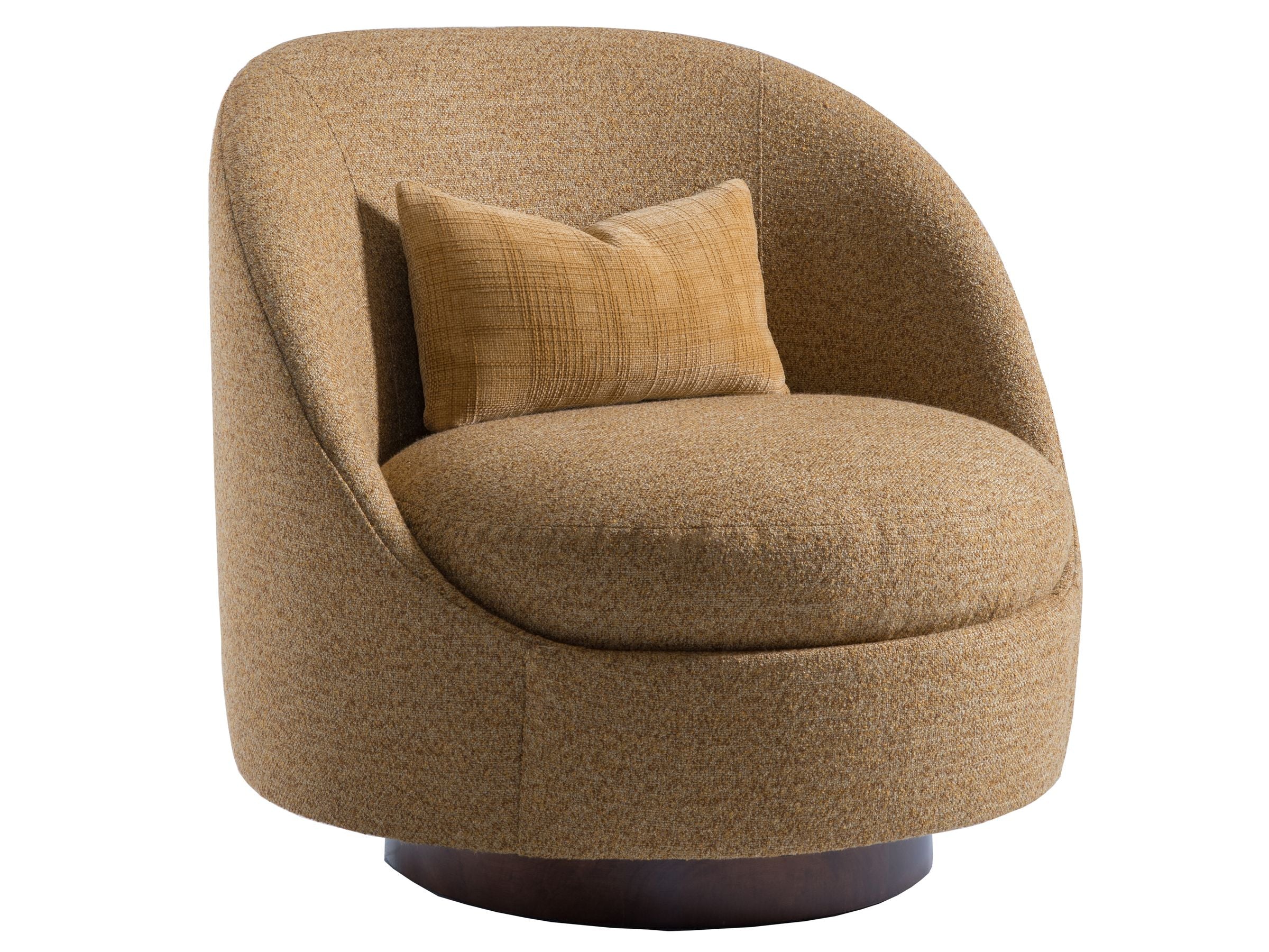 Genevieve Upholstered Swivel Chair - Image 8