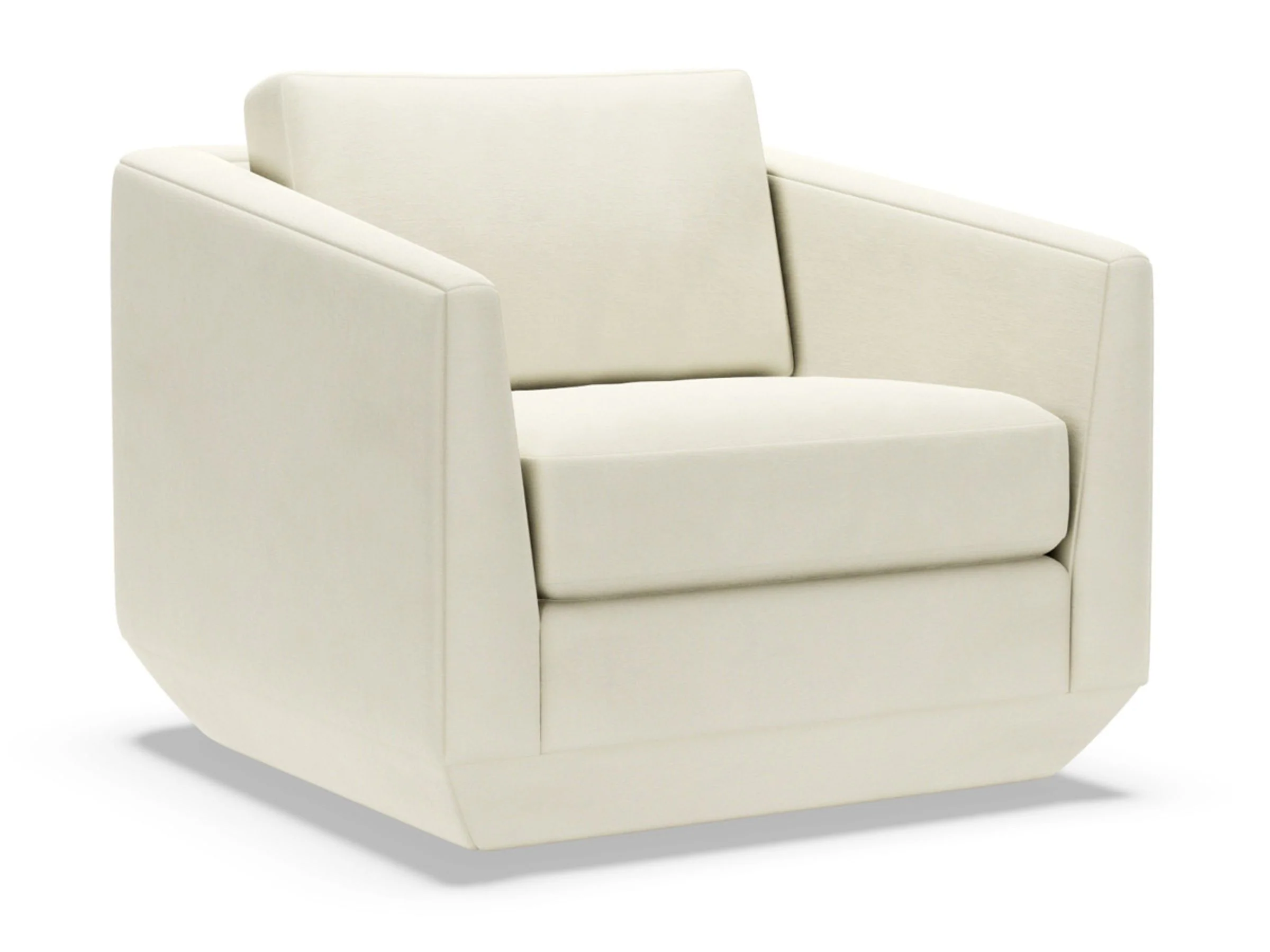 Veronica Upholstered Swivel Chair - Image 6