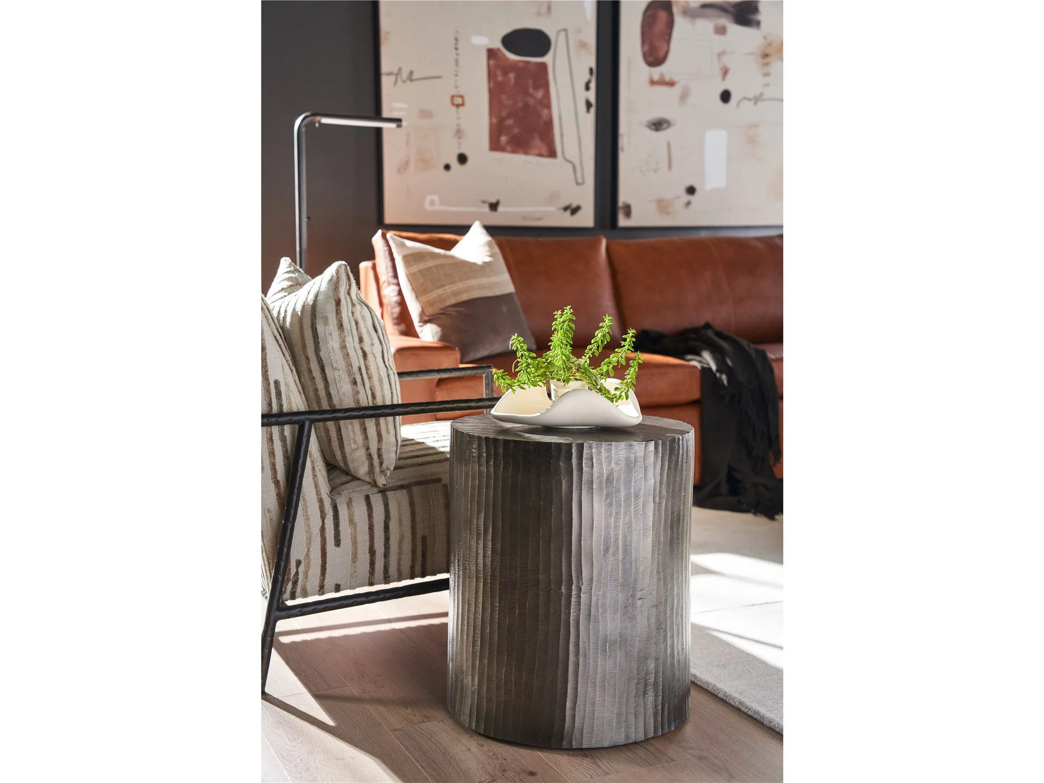 Asher Round End Table - Image 2