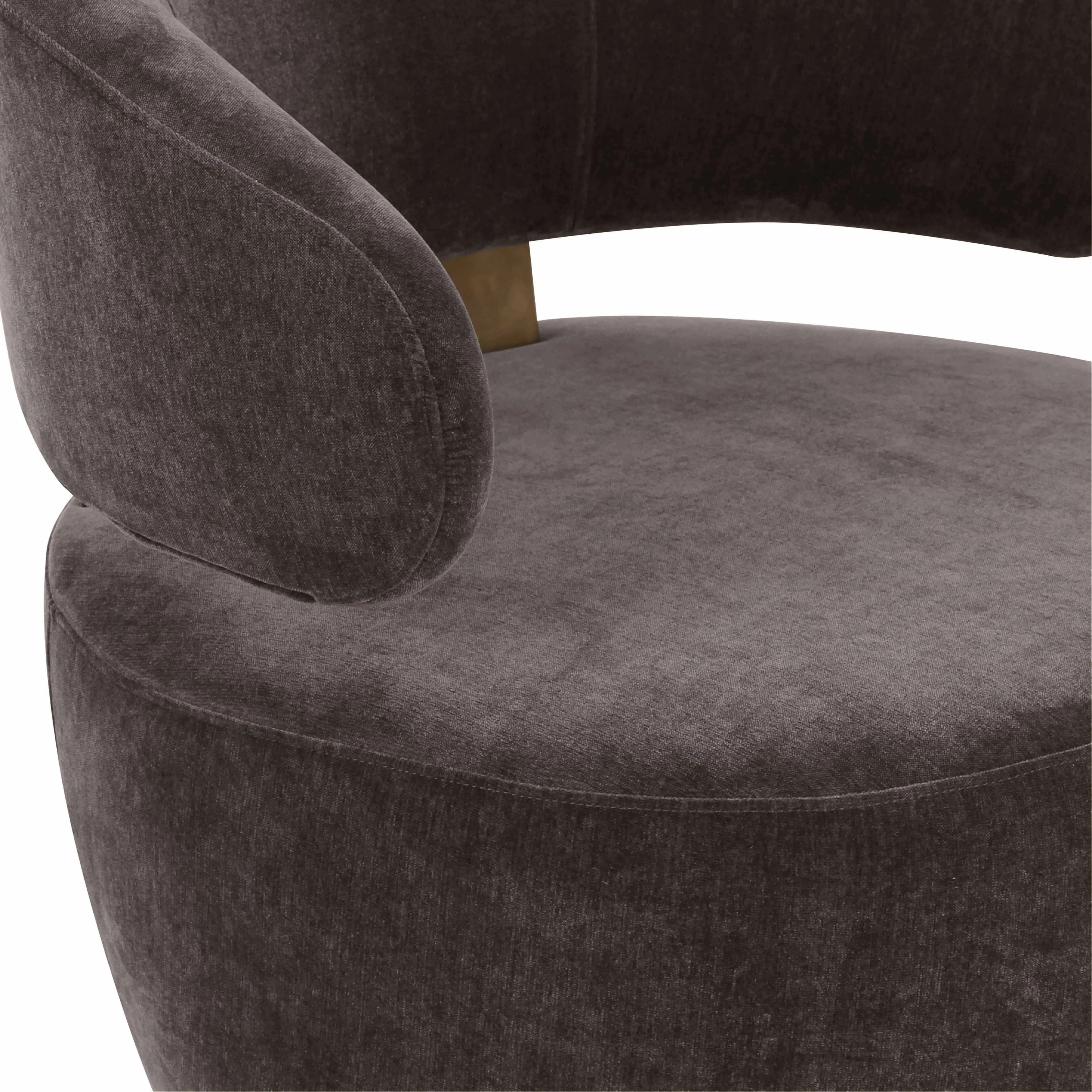 Austin Upcycled Contract-Grade Fabric Swivel Accent Chair - Image 10