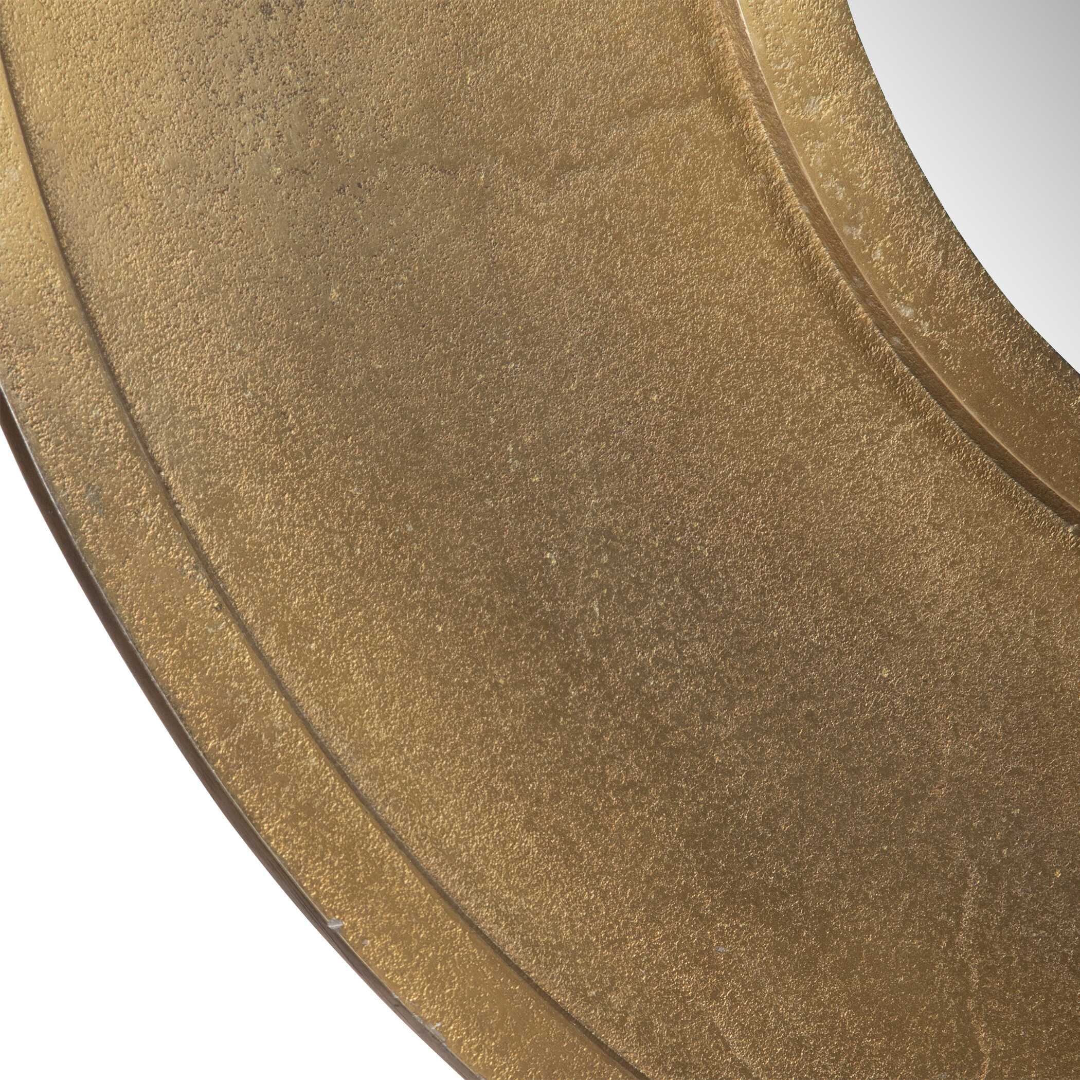 Axel Round Brass Mirror - Image 5