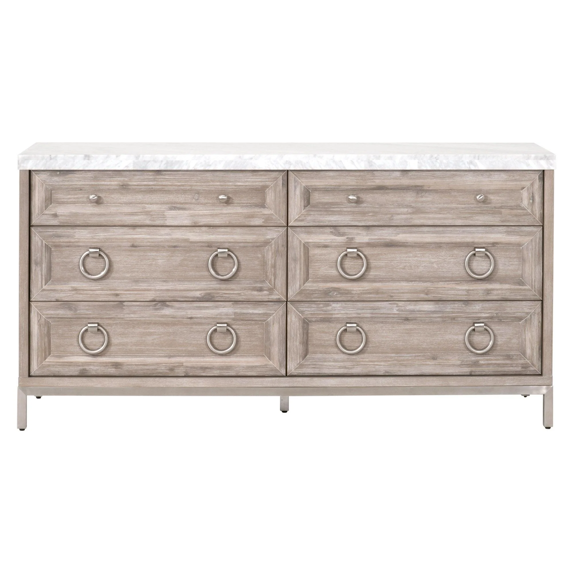 Azure Carrera 6-Drawer Double Dresser - Image 3