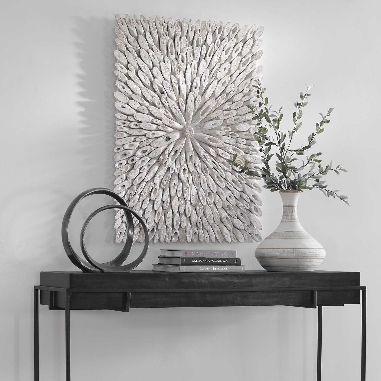 Bahama Wood Whitewashed Wall Decor - Image 3