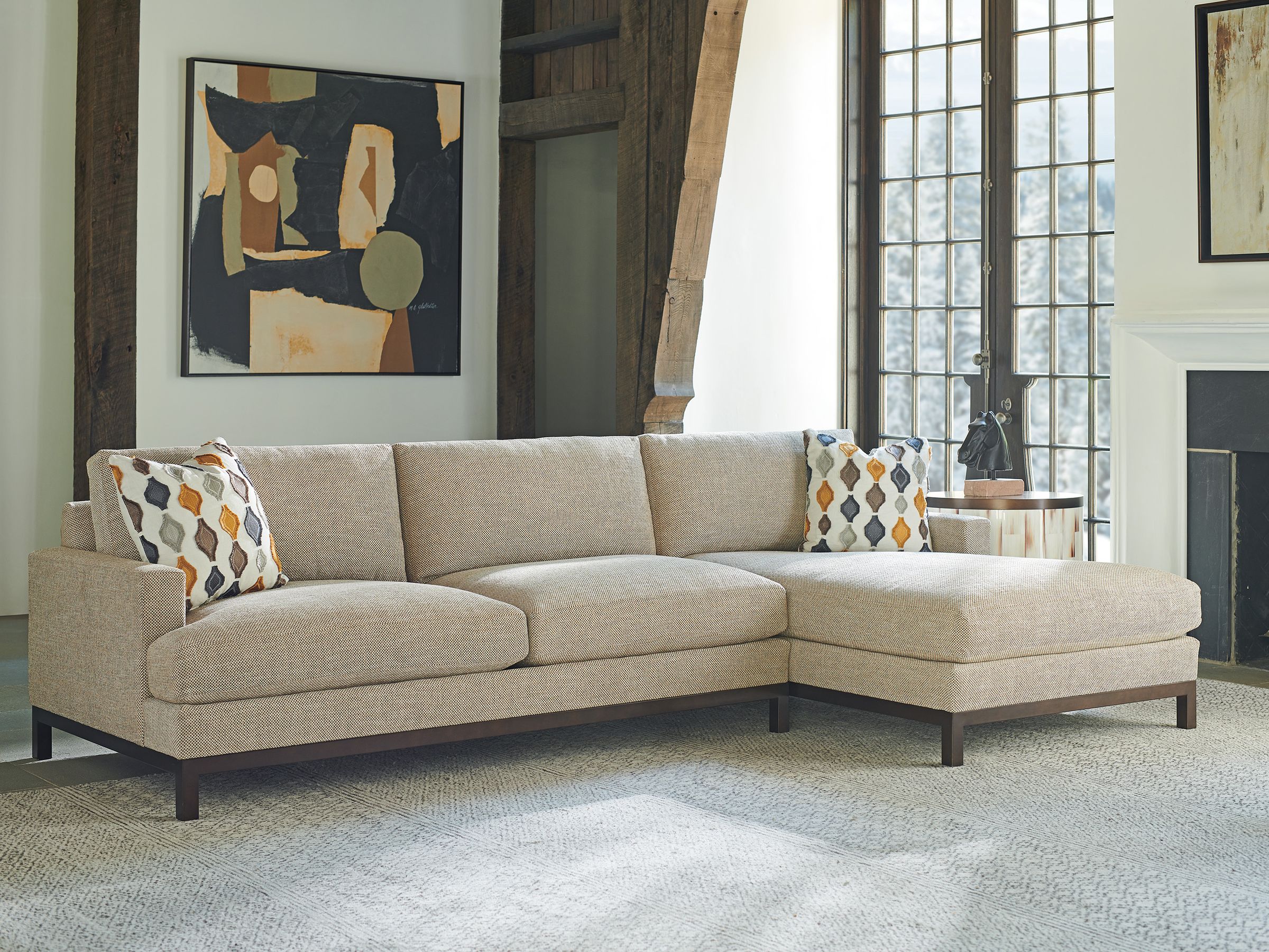 Horizon Leather Sectional Ll51 - Image 3