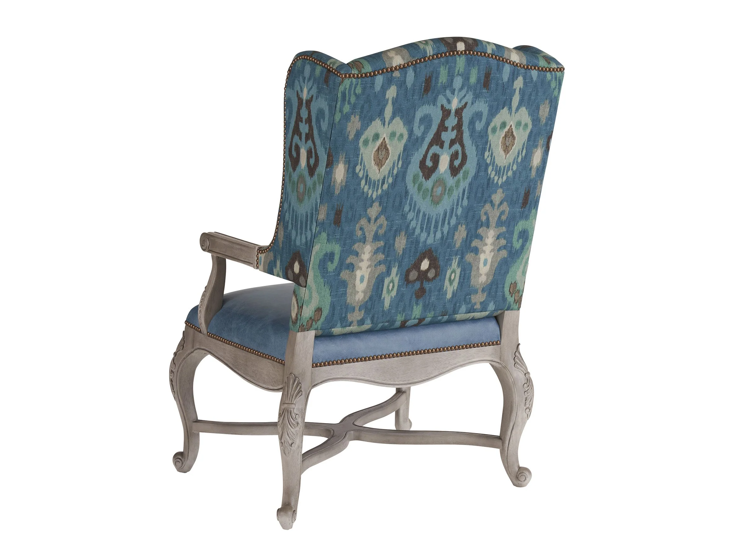 Patras Leather Wing Chair - Image 5