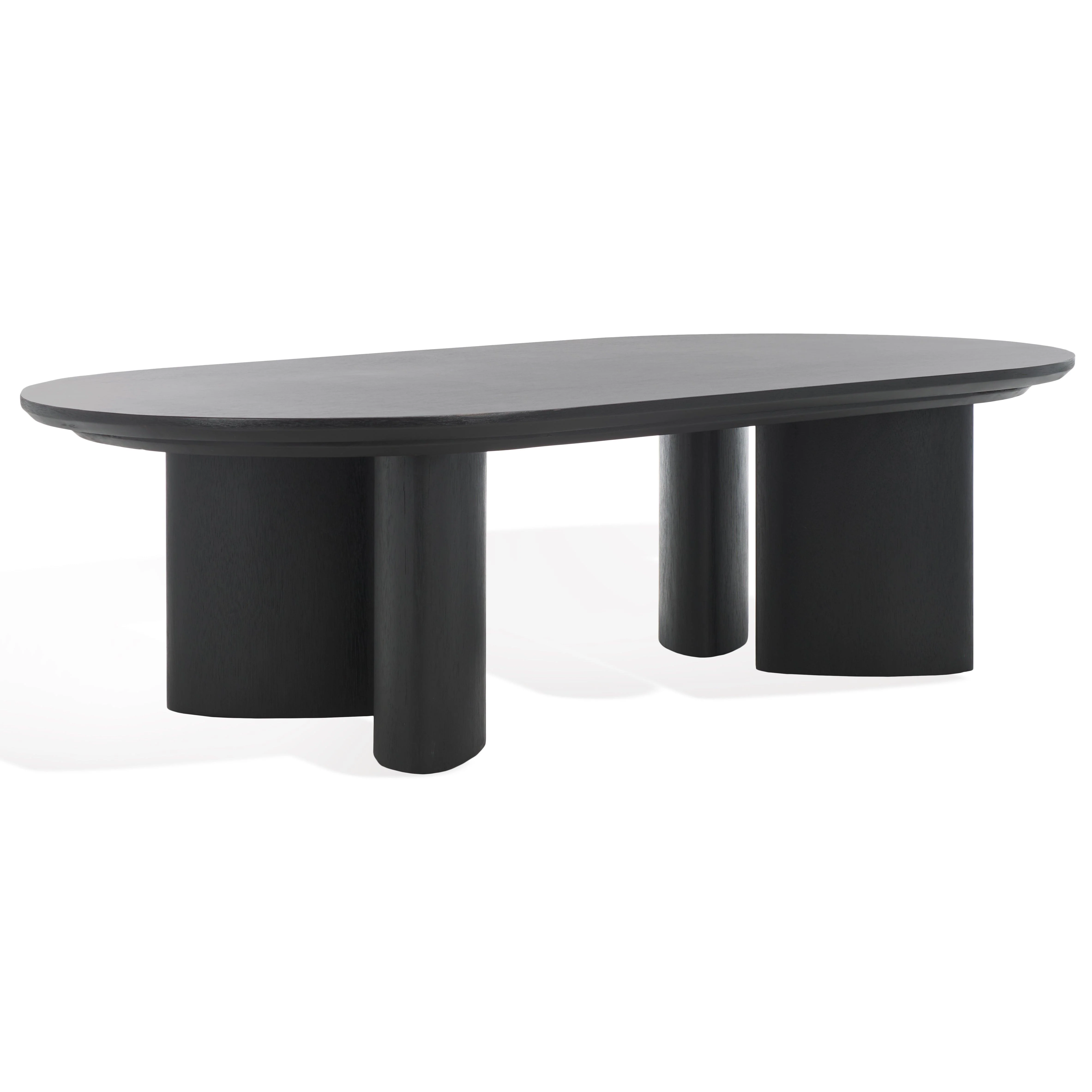 Barnard Oval Wood Coffee Table - Image 3