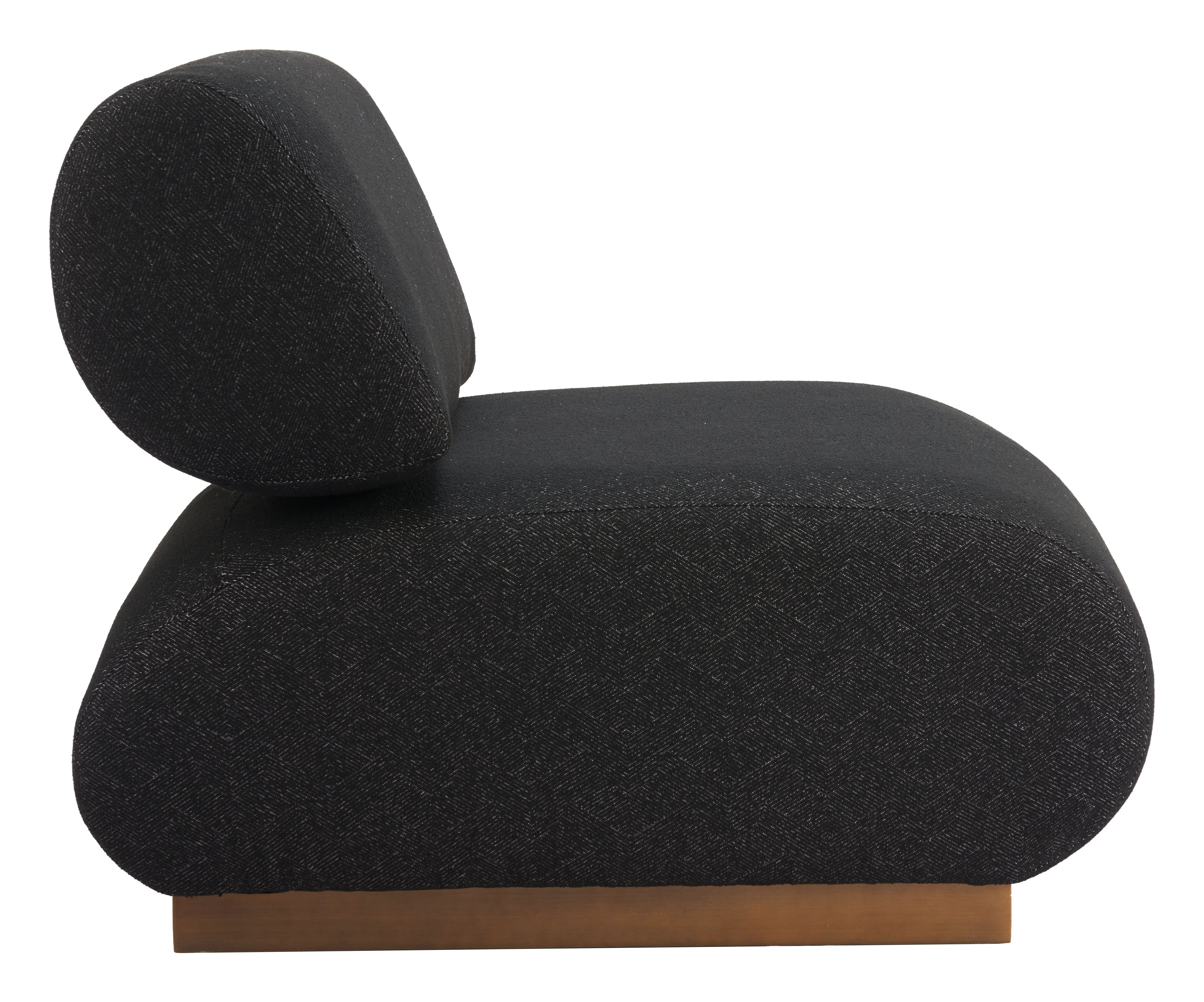 Barsa Accent Chair Black - Image 2