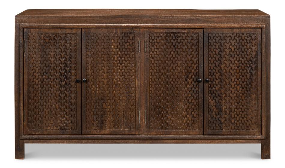 Battle Chainmail 4 Door Sideboard - Image 3