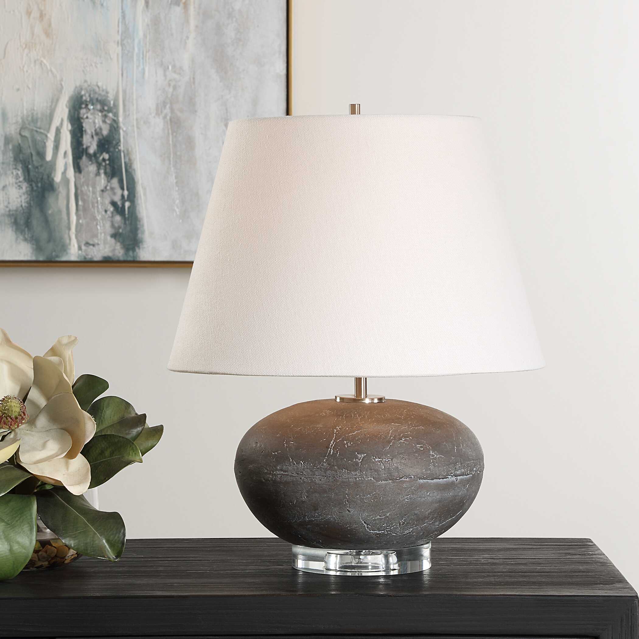 Beckley Gray Stone Table Lamp - Image 2