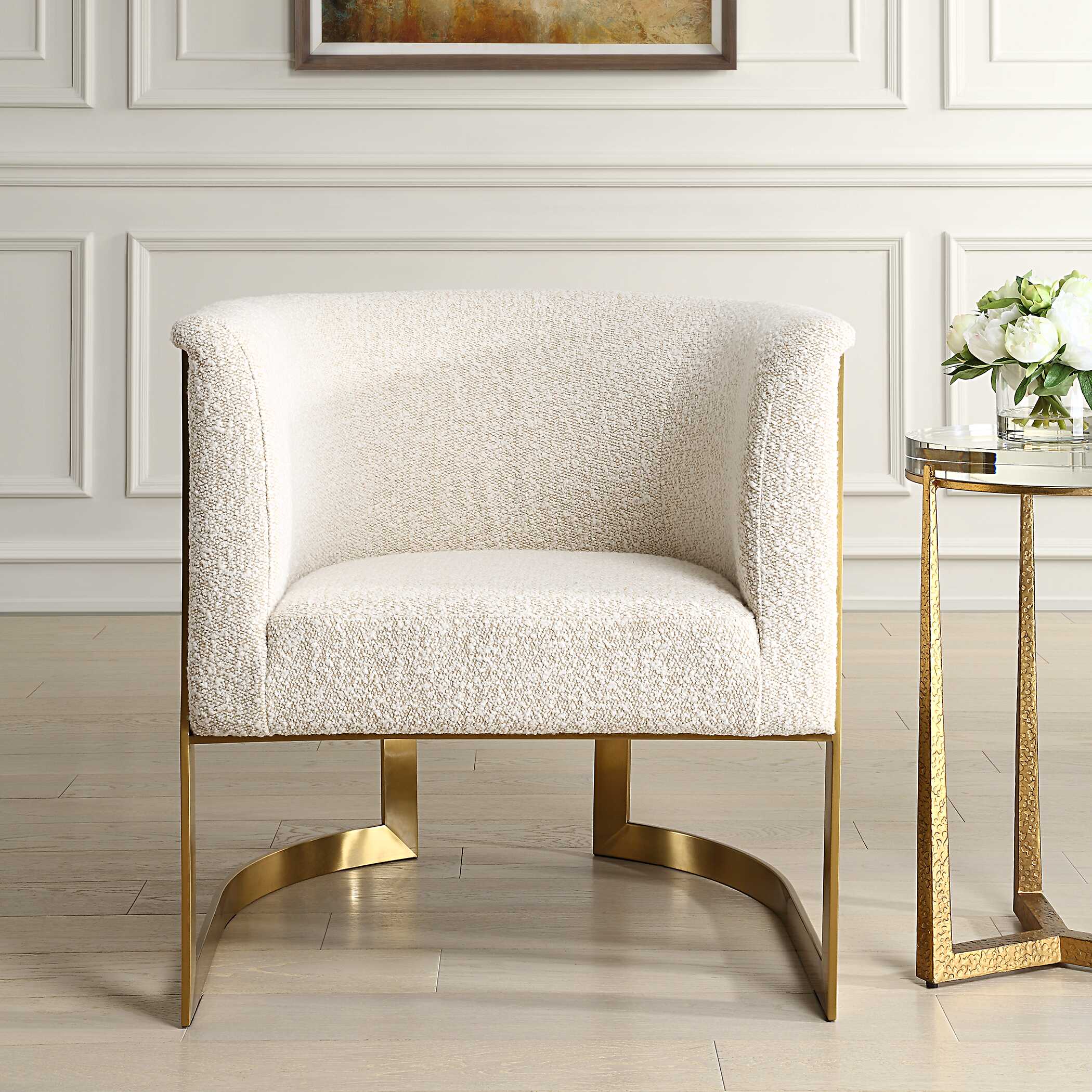 Bellina Plush Barrel Chair - Image 2