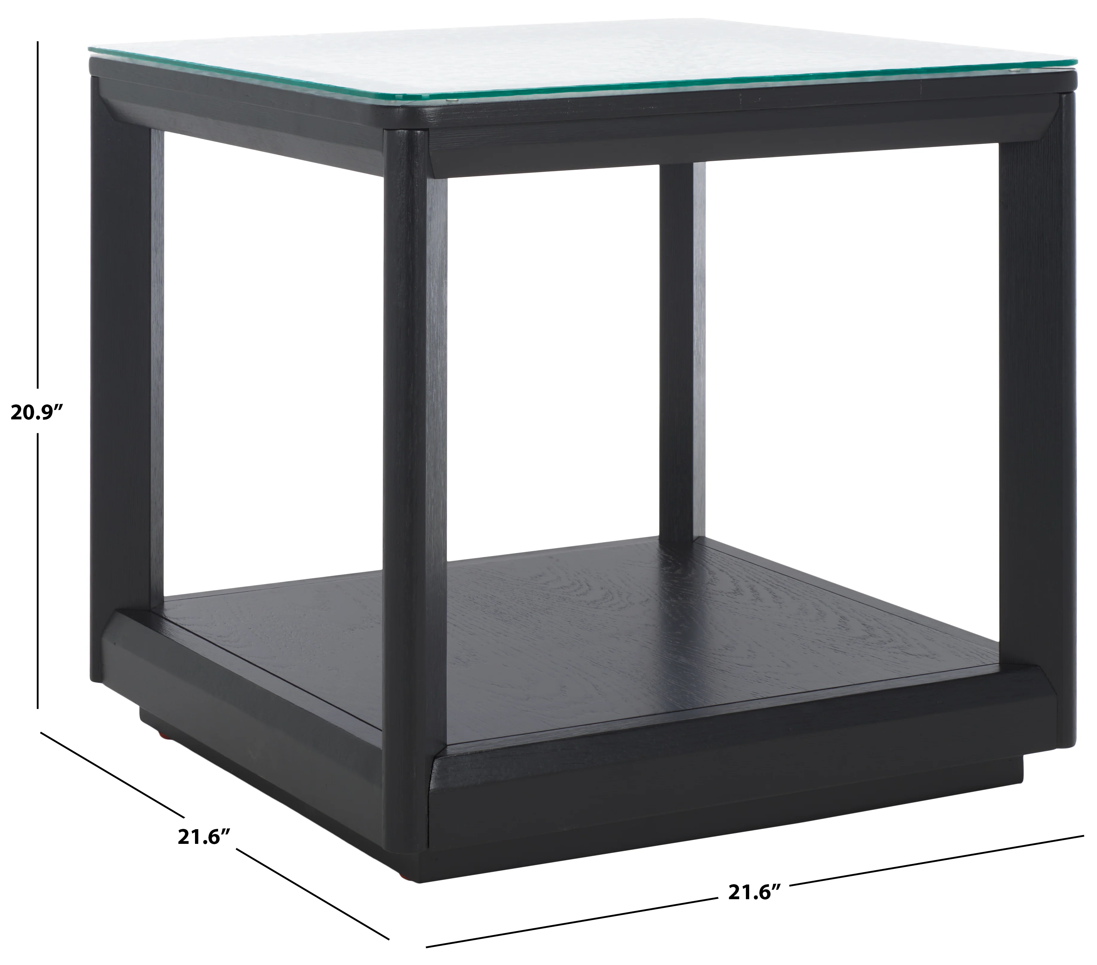 Benecarlo Glass Top Accent Table - Image 12