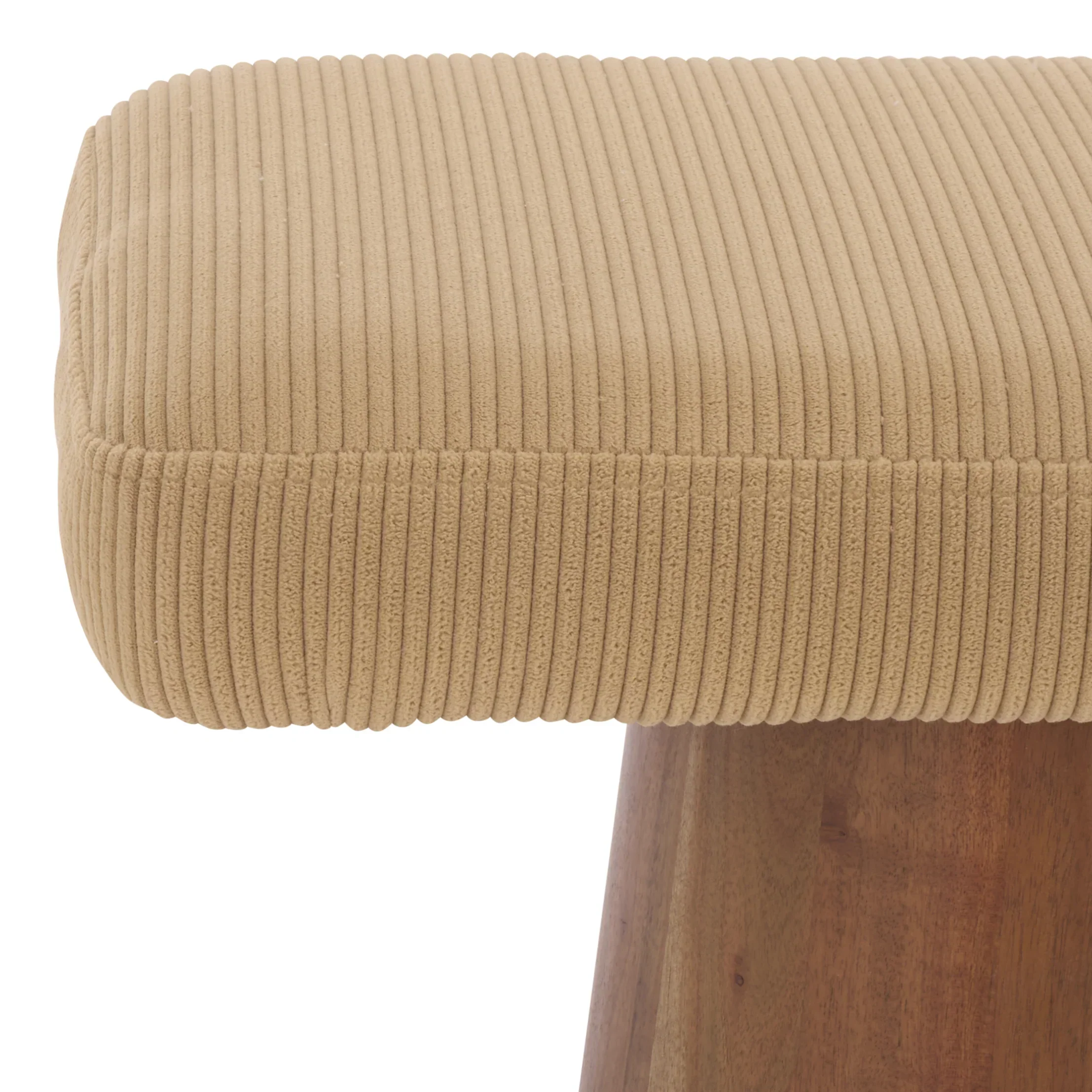 Bennato Wood Base Stool - Image 4