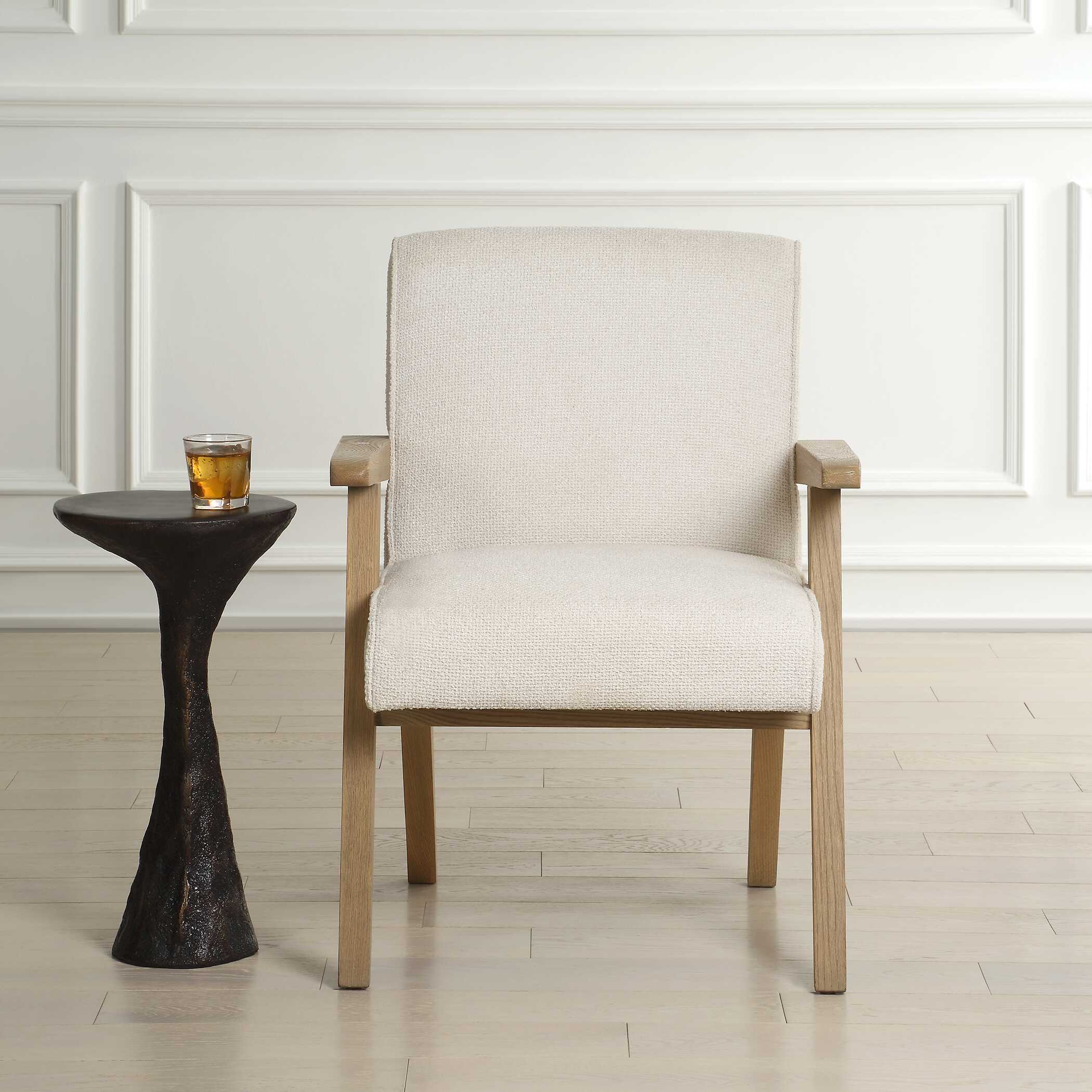 Blakely White Dining Arm Chair - Set of 2 - Image 2