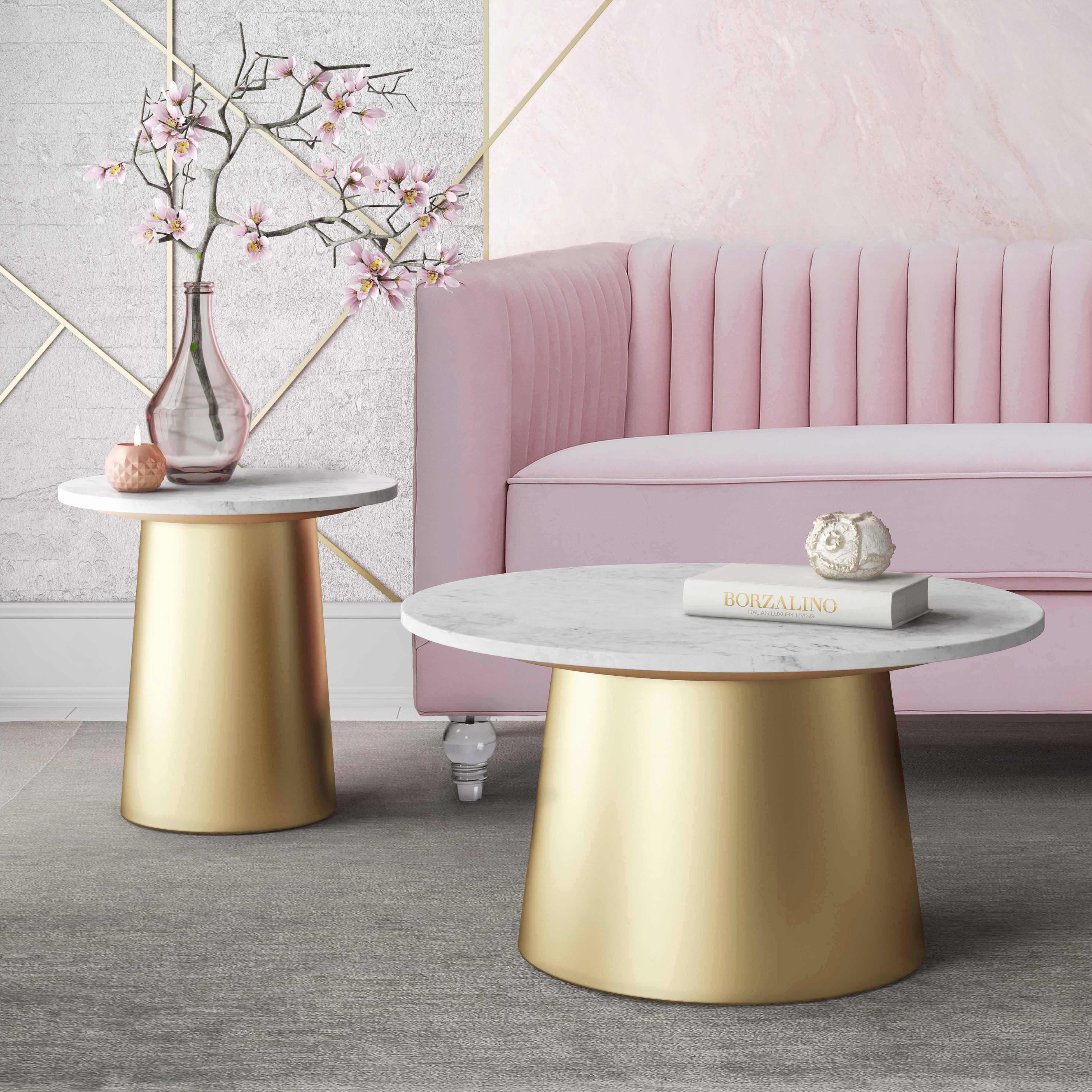 Bleeker Marble Coffee Table - Image 2