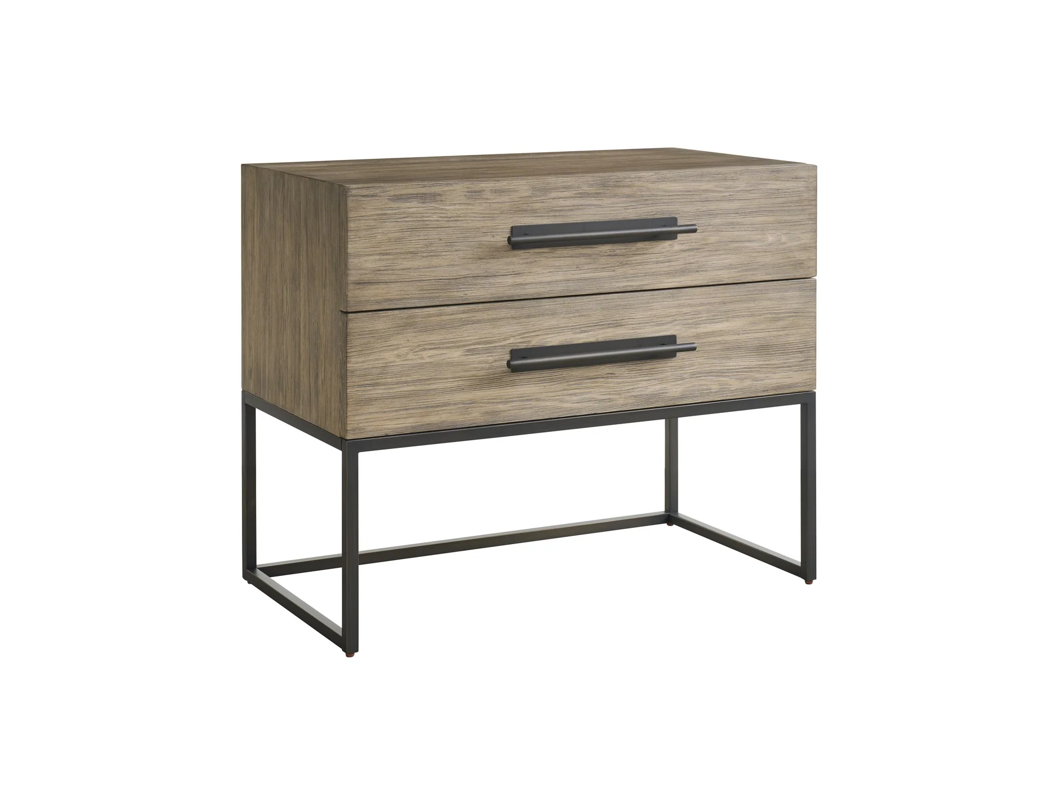 Boulder Metal Base Nightstand - Image 5