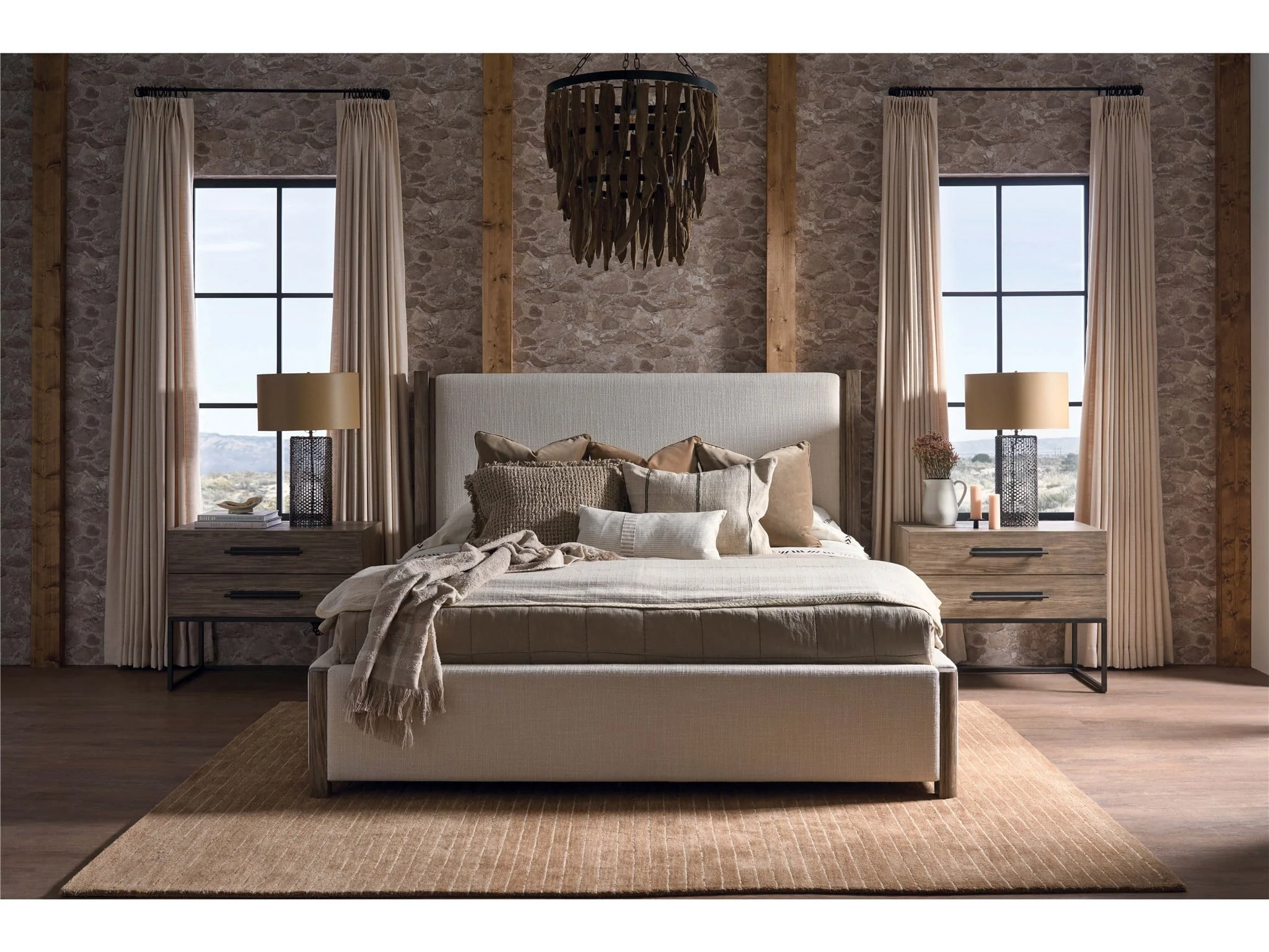 Boulder Upholstered Bed - Image 2