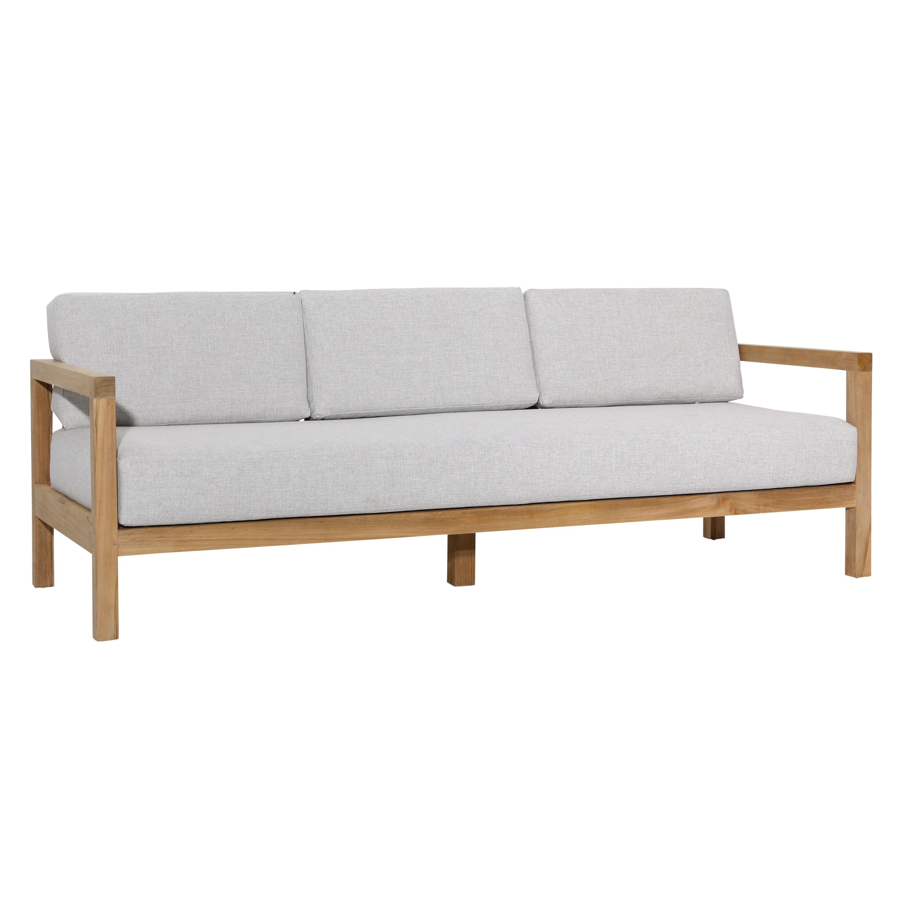 Bow Outdoor Sofa Light Grey