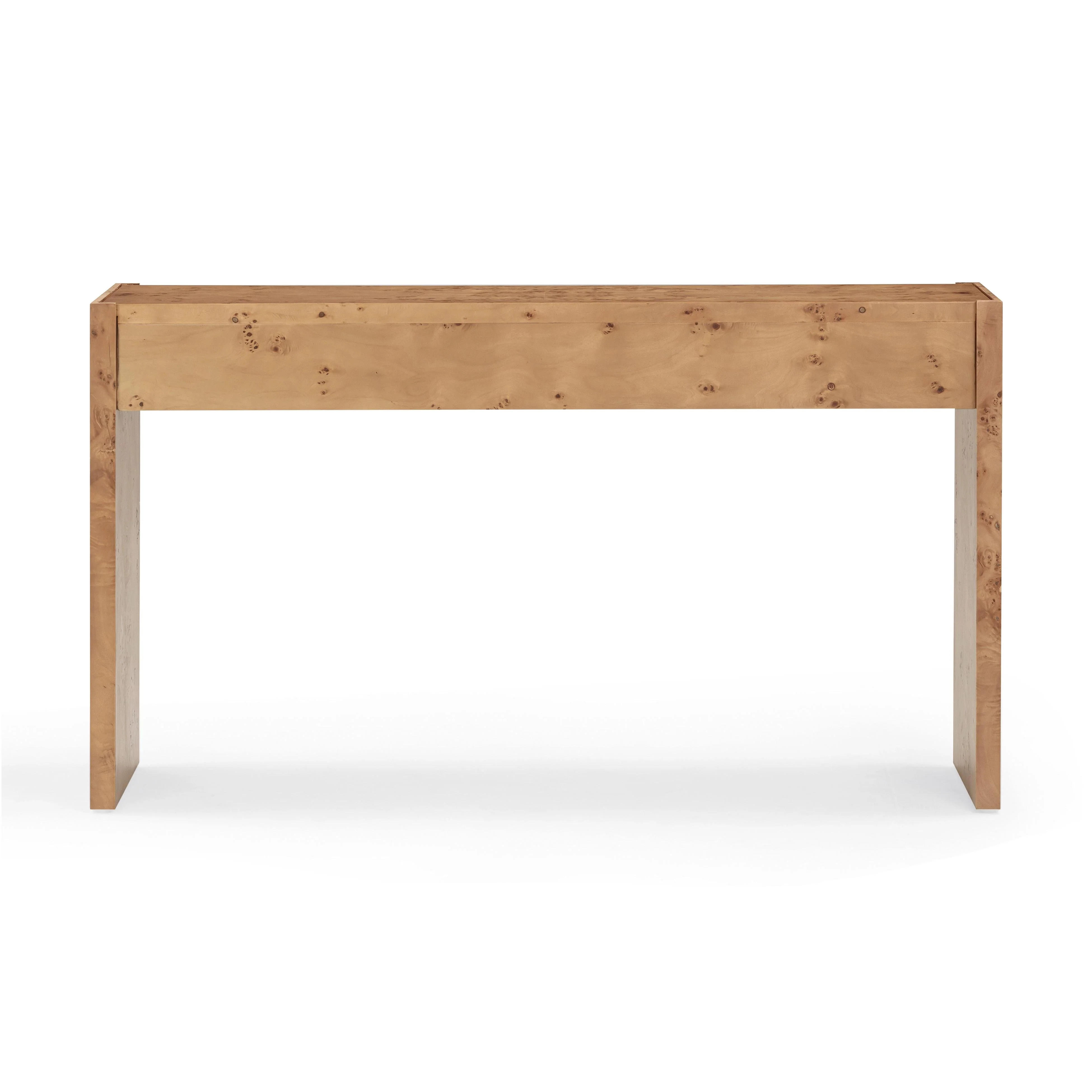 Brandyss 54" Burl Console Table - Image 12