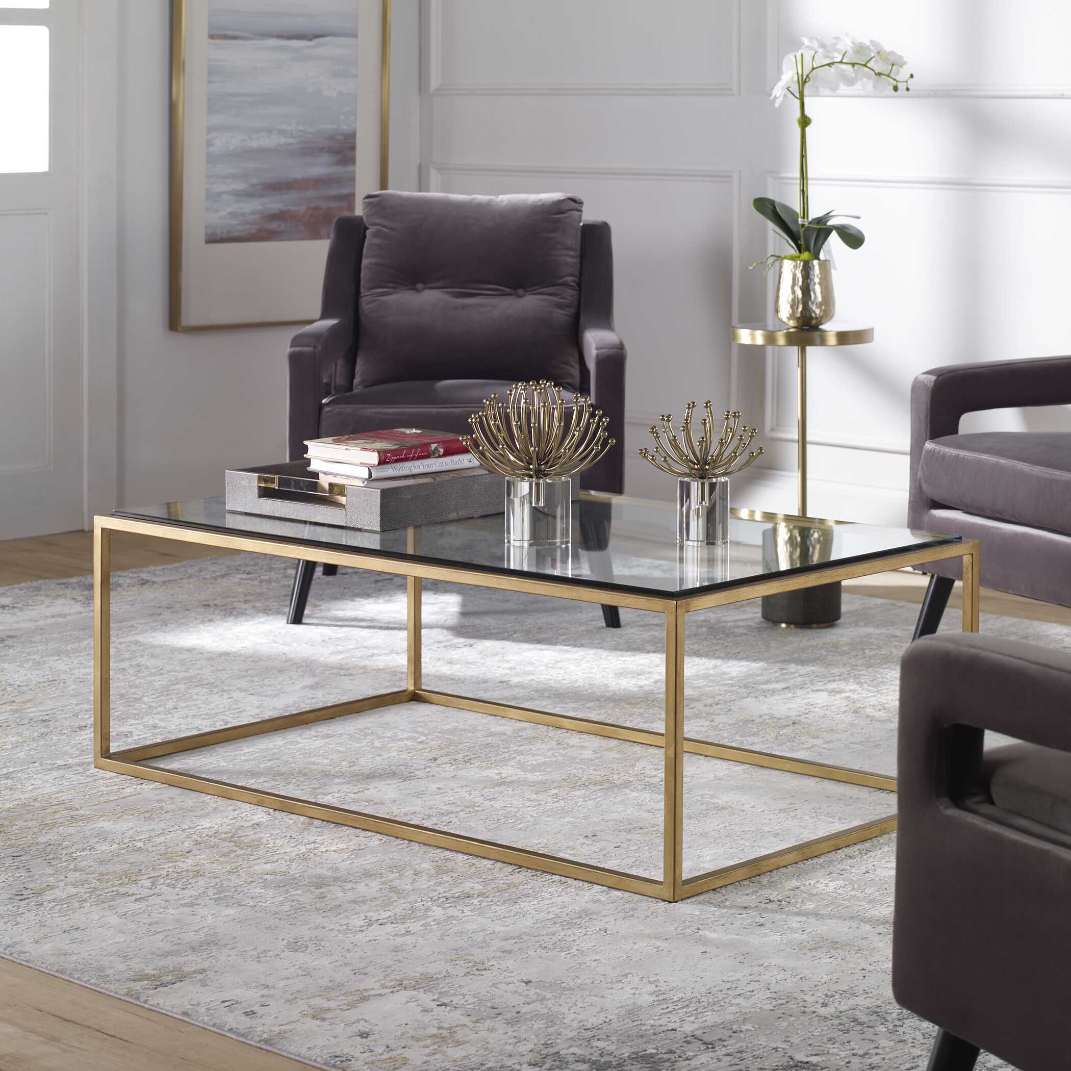 Bravura Gold Coffee Table - Image 2