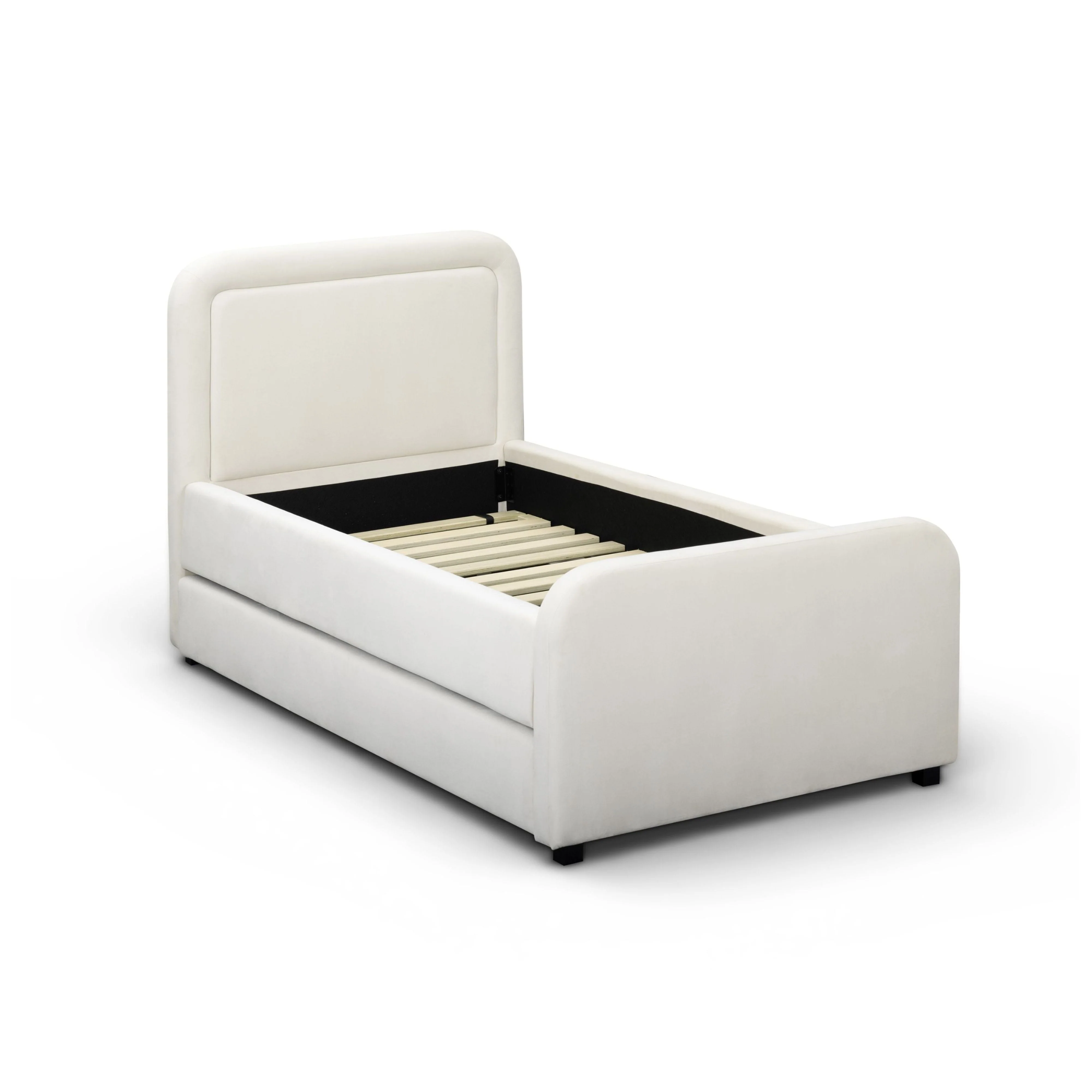 Briella Performance Velvet Trundle Bed in Twin - Image 18