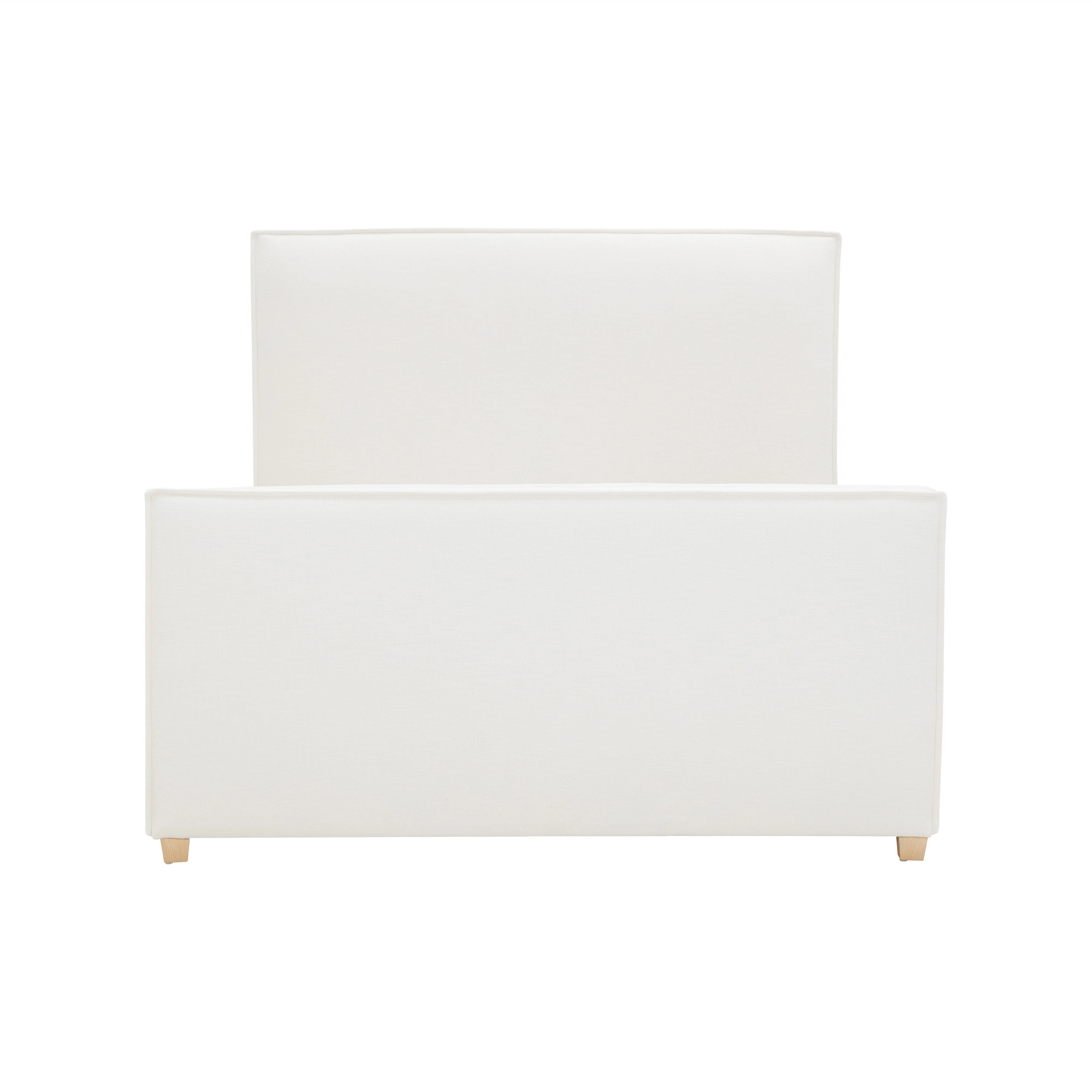 Bristol Park Ivory Contract-Grade Fabric Upholstered Bed - Image 10