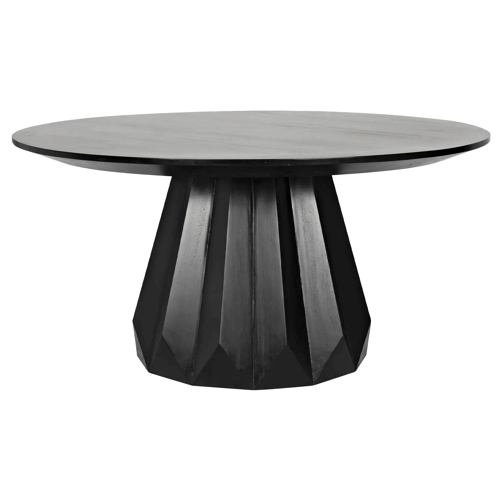 Brosche Dining Table, Hand Rubbed Black