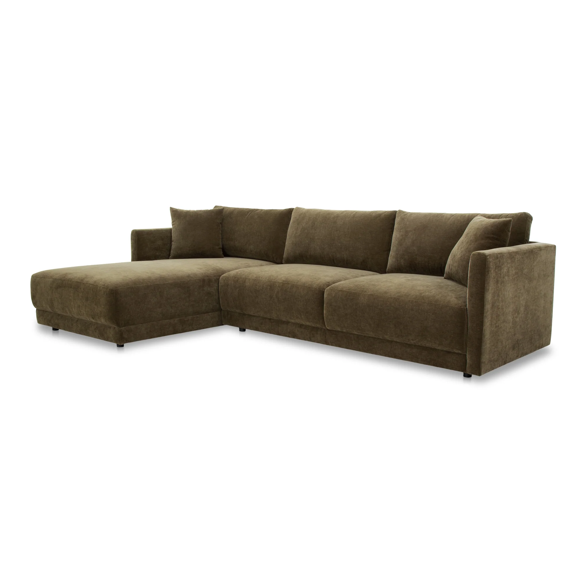 Bryn Sectional Cedar Green Left - Image 3